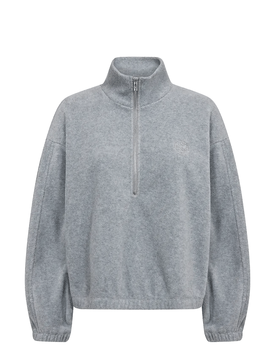 Levete Room - LR-URIELA - fleece & midlayer - 99110 lt grey melange - 1