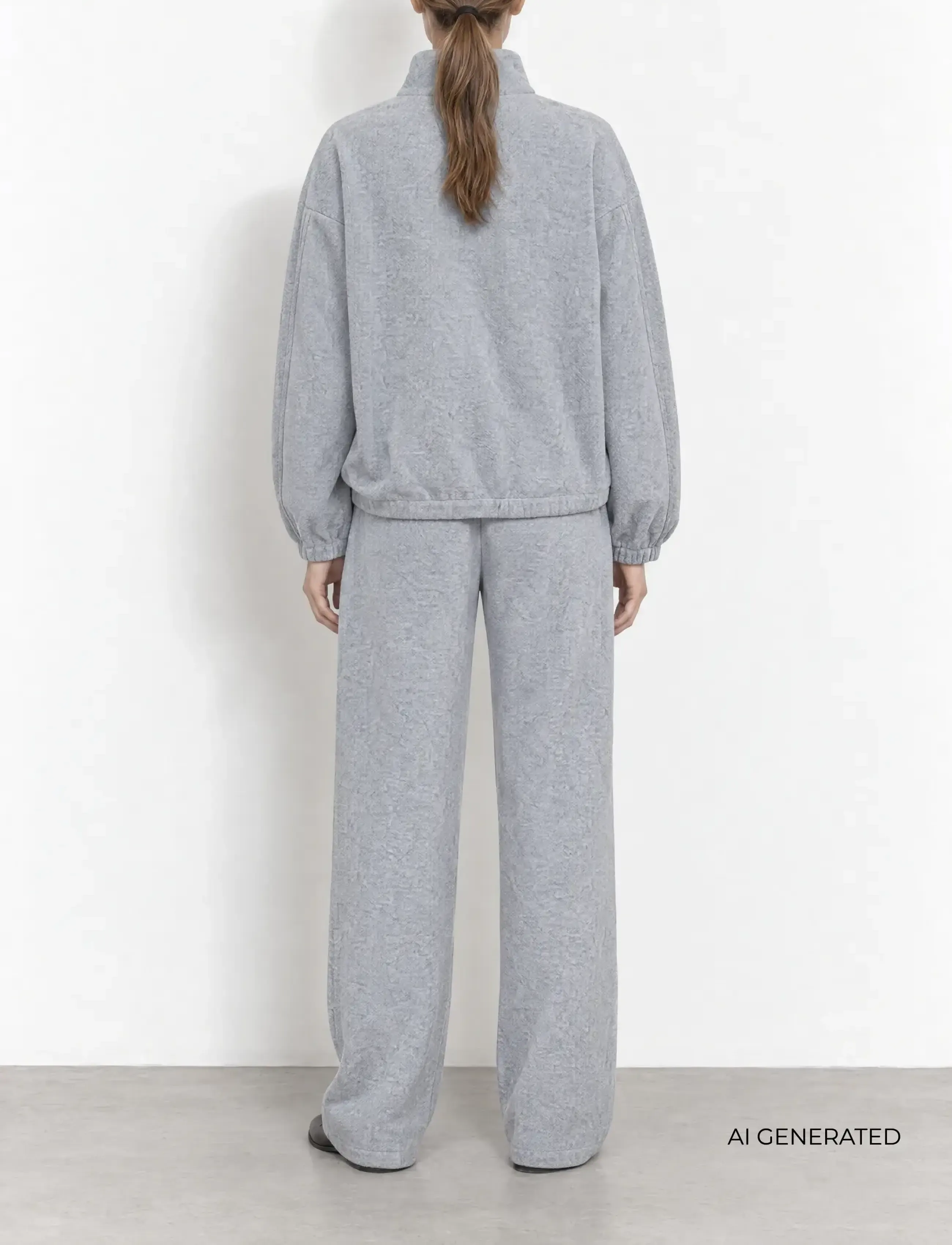 Levete Room - LR-URIELA - fleece & midlayer - 99110 lt grey melange - 4