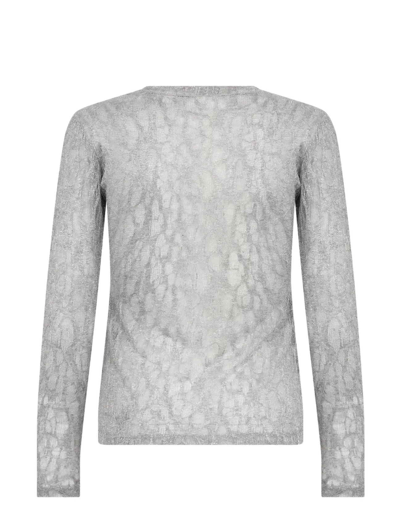 Levete Room - LR-URINA - langærmede bluser - 9480c volcanic ash combi - 2