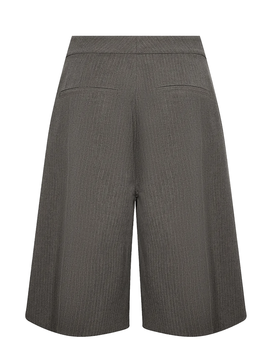 Levete Room - LR-UNITY - bermudashorts - 99906c - dark grey mel. combi - 2