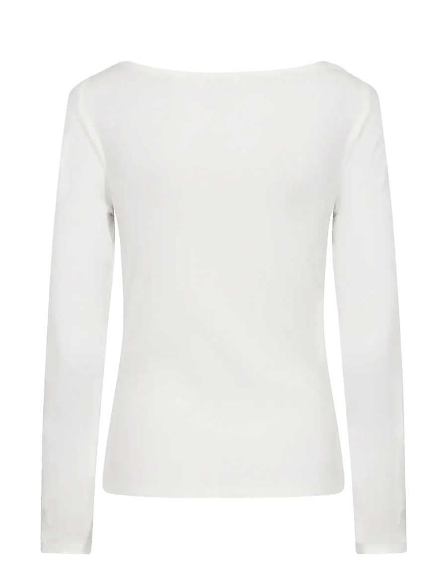 Levete Room - LR-UNICO - langærmede toppe - 1001 - star white - 2