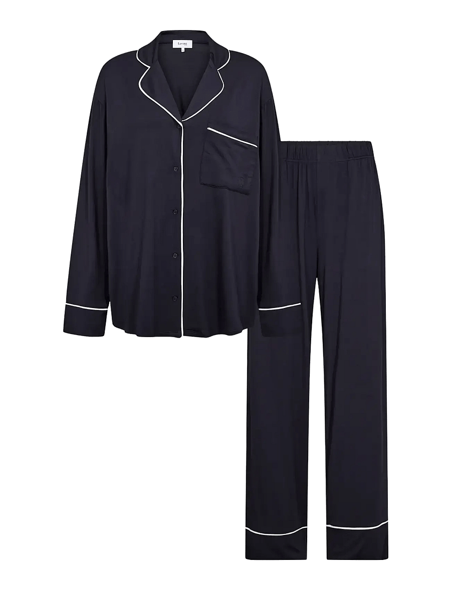 Levete Room - LR-UDO SET - pyjamas - 6950c baritone blue combi - 1