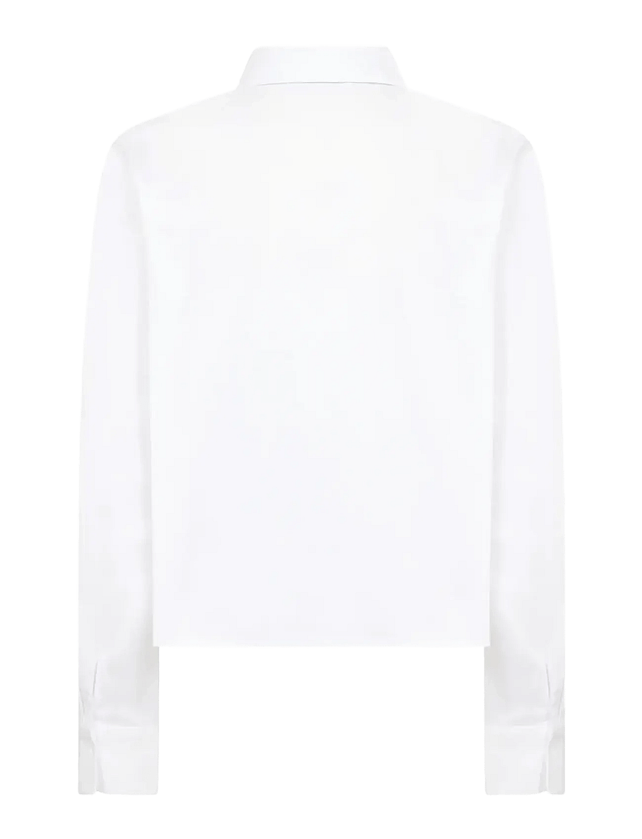 Levete Room - LR-ISLA SOLID - langärmlige hemden - 1000 white - 2