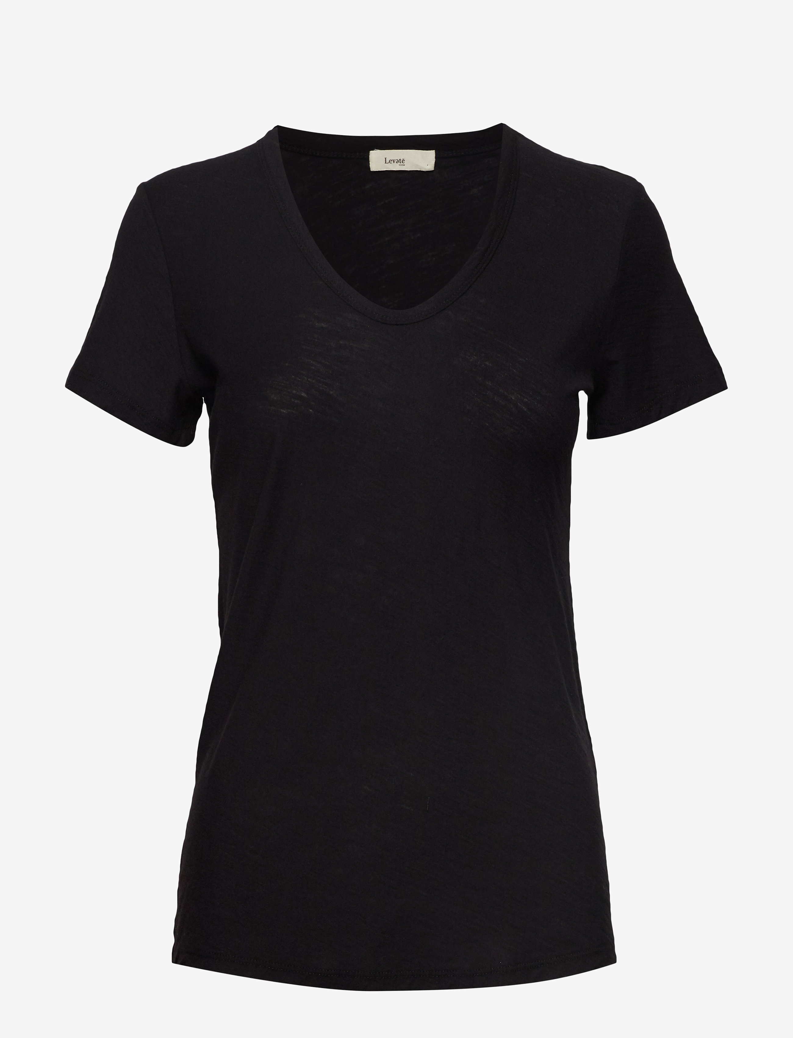 Levete Room Lr-Any, S, T-shirts & Oberteile, Schwarz - Short-sleeved, Frauen