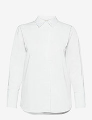 Levete Room - LR-ISLA SOLID - overhemden met lange mouwen - l100 - white - 0