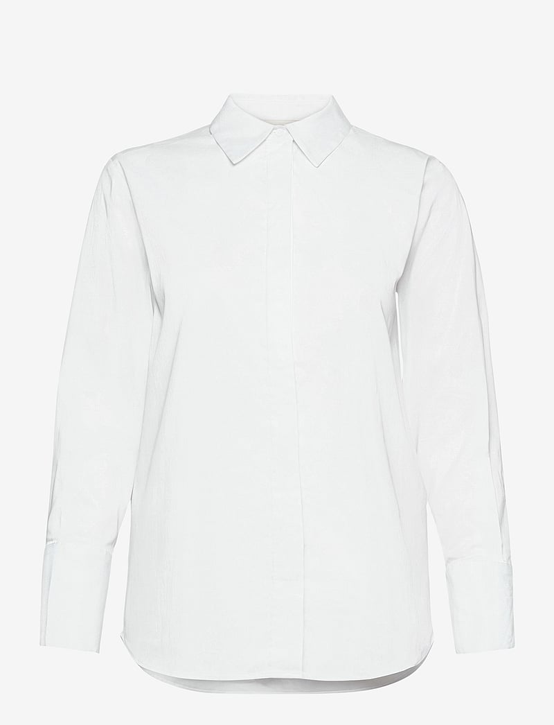 Levete Room - LR-ISLA SOLID - langærmede skjorter - white - 0