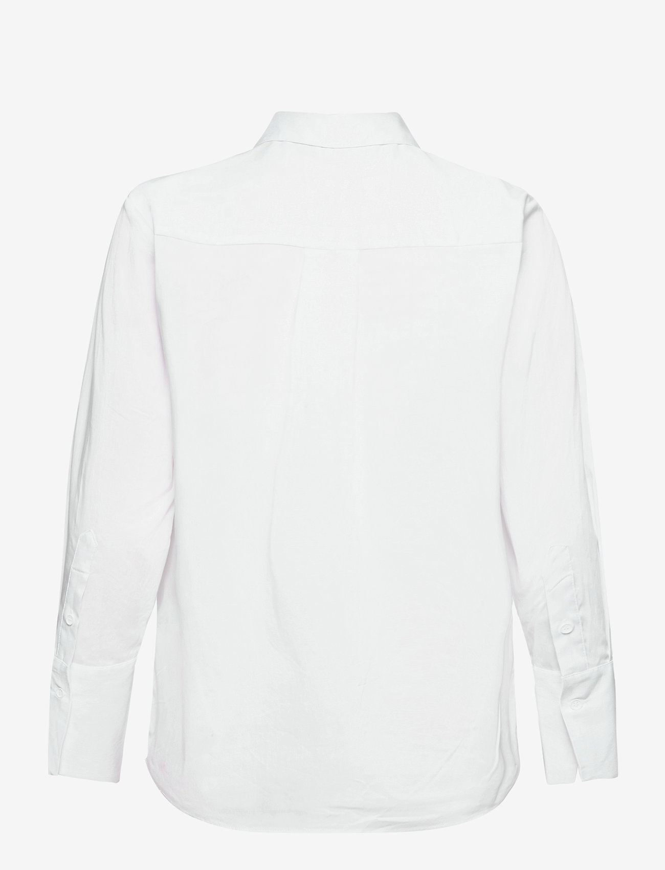 Levete Room - LR-ISLA SOLID - overhemden met lange mouwen - l100 - white - 1