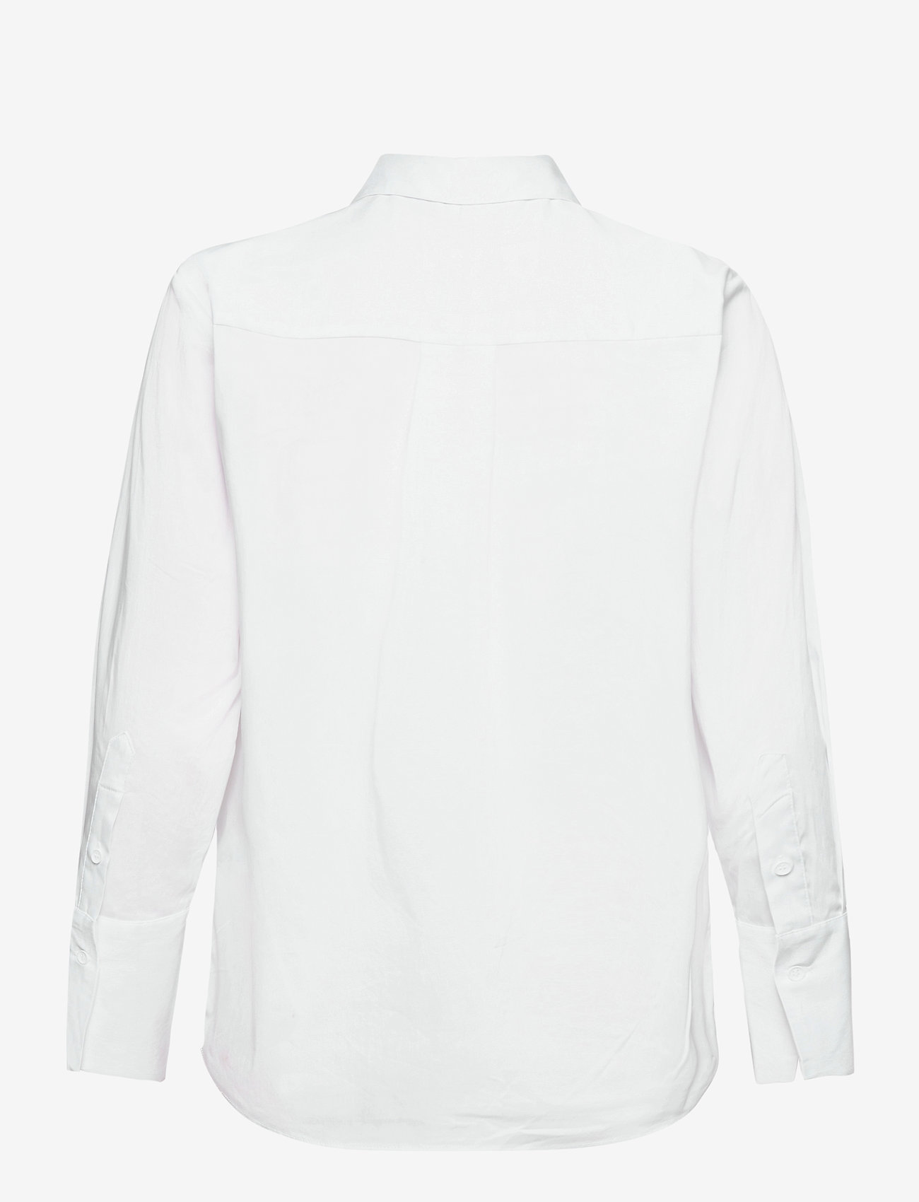 Levete Room - LR-ISLA SOLID - long-sleeved shirts - white - 1