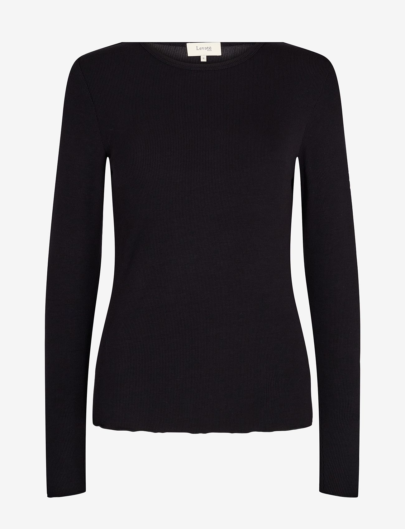 Levete Room - LR-IKA - langärmlige tops - black - 0