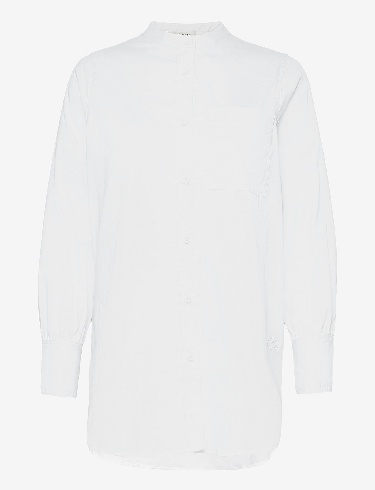 Levete Room - LR-ISLA SOLID - langærmede skjorter - l100 - white - 0