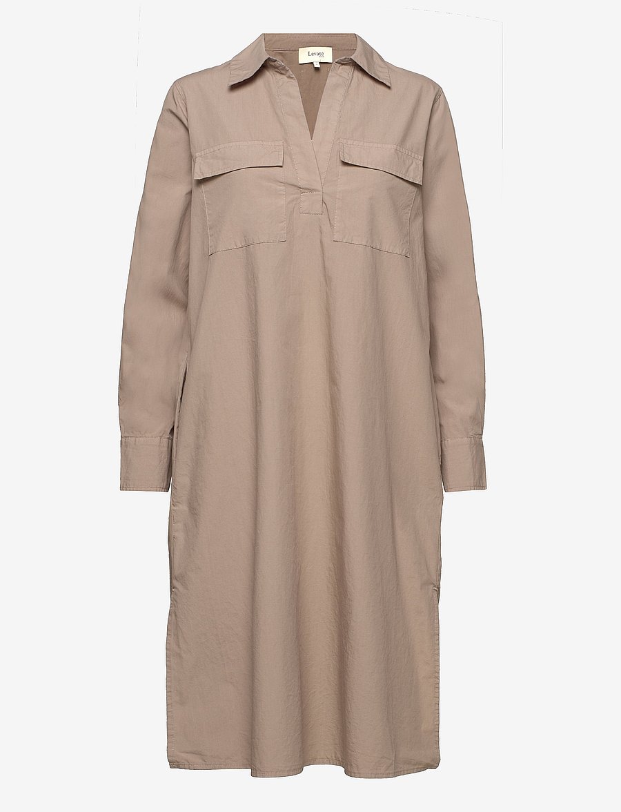 Levete Room - LR-OYA - skjortekjoler - l730 - khaki - 0