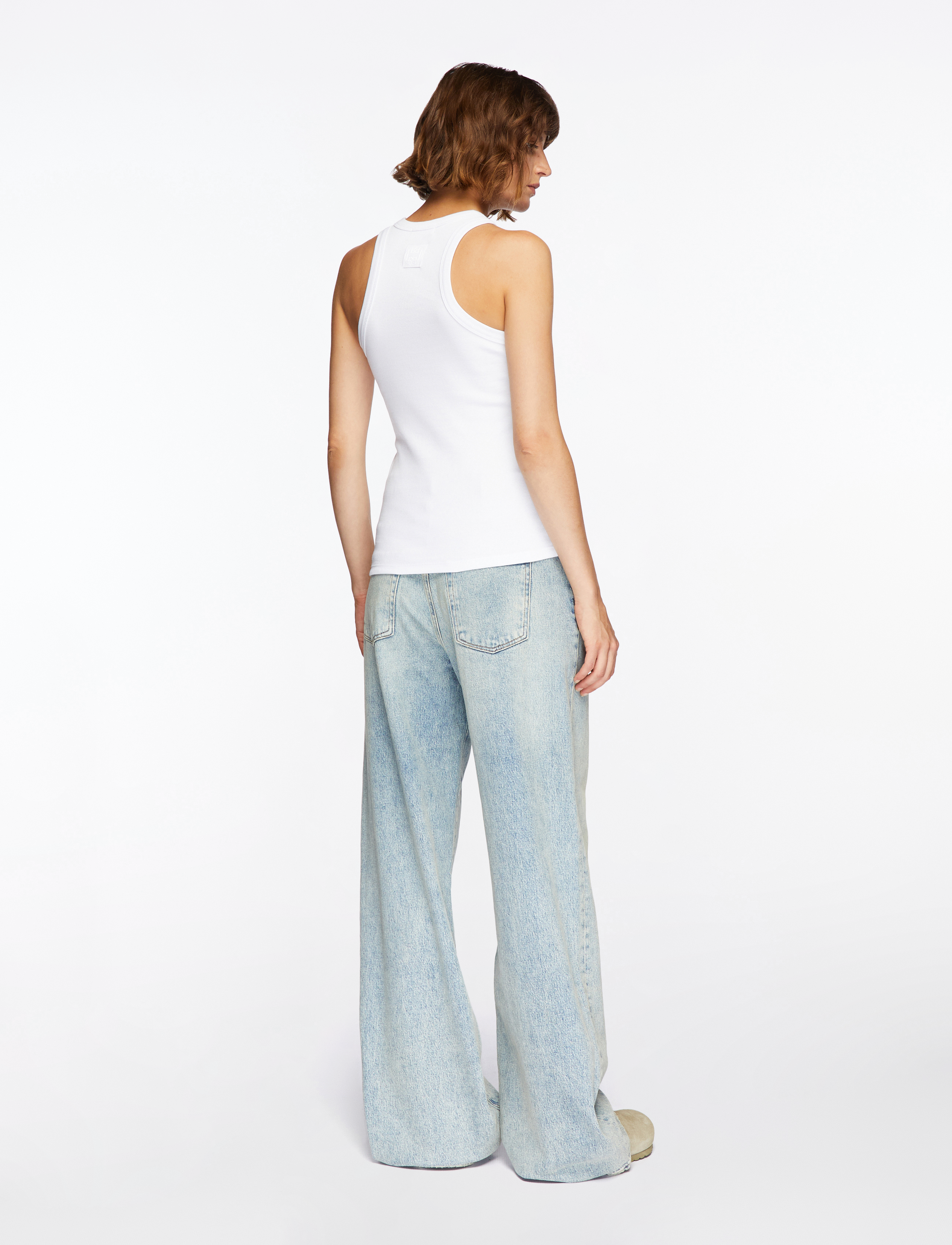 Levete Room - LR-NUMBIA - Ärmellose tops - white - 4