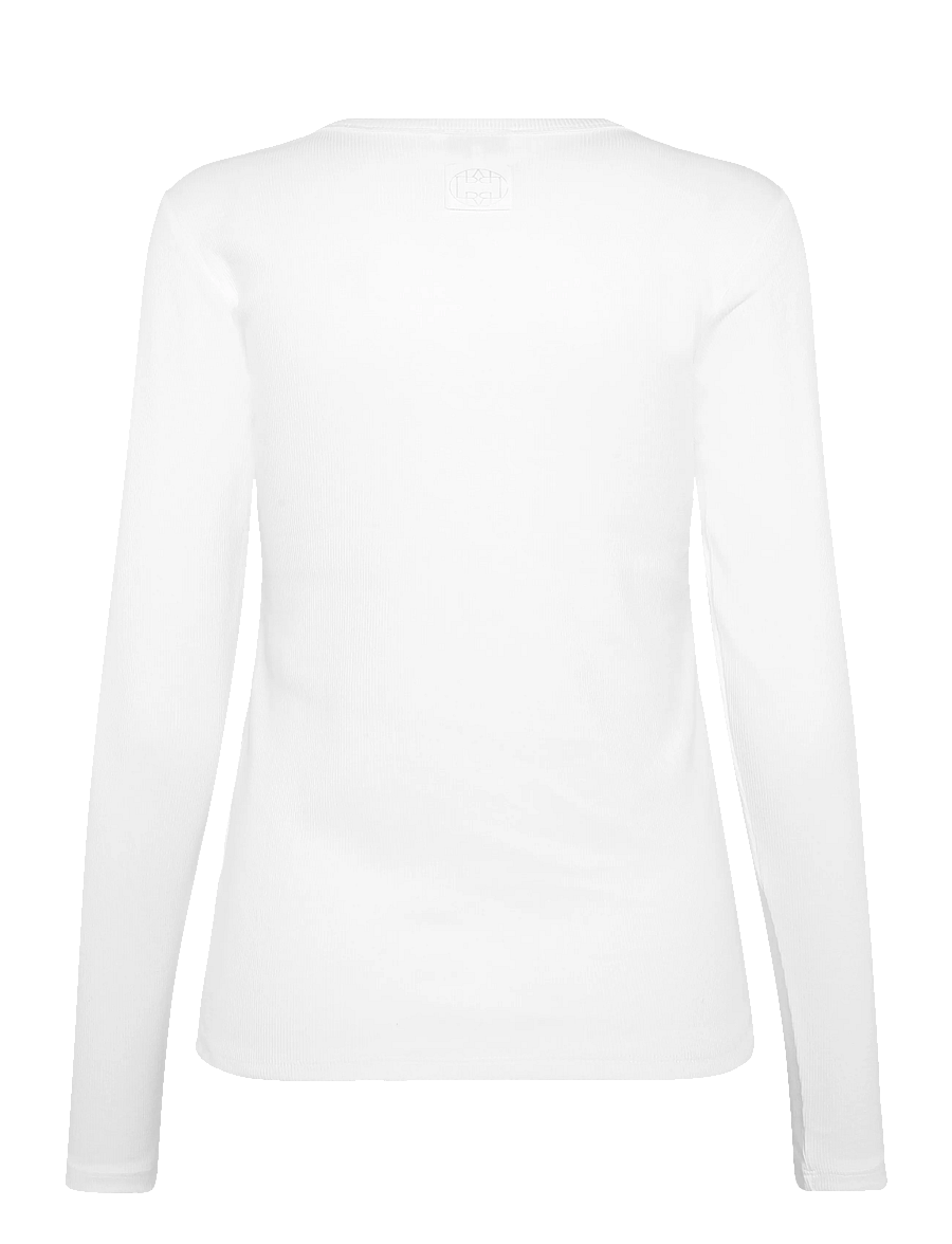 Levete Room - LR-NUMBIA - langærmede toppe - 1000 white - 1