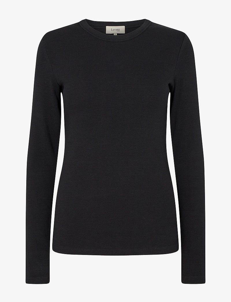 Levete Room - LR-NUMBIA - langærmede toppe - black - 0