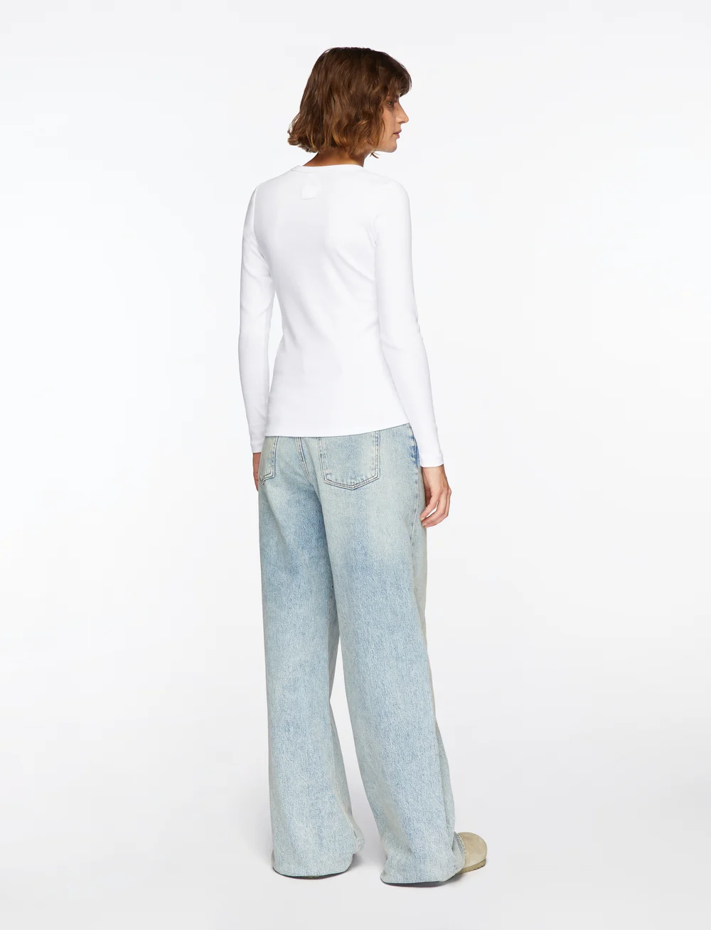 Levete Room - LR-NUMBIA - långärmade toppar - white - 4