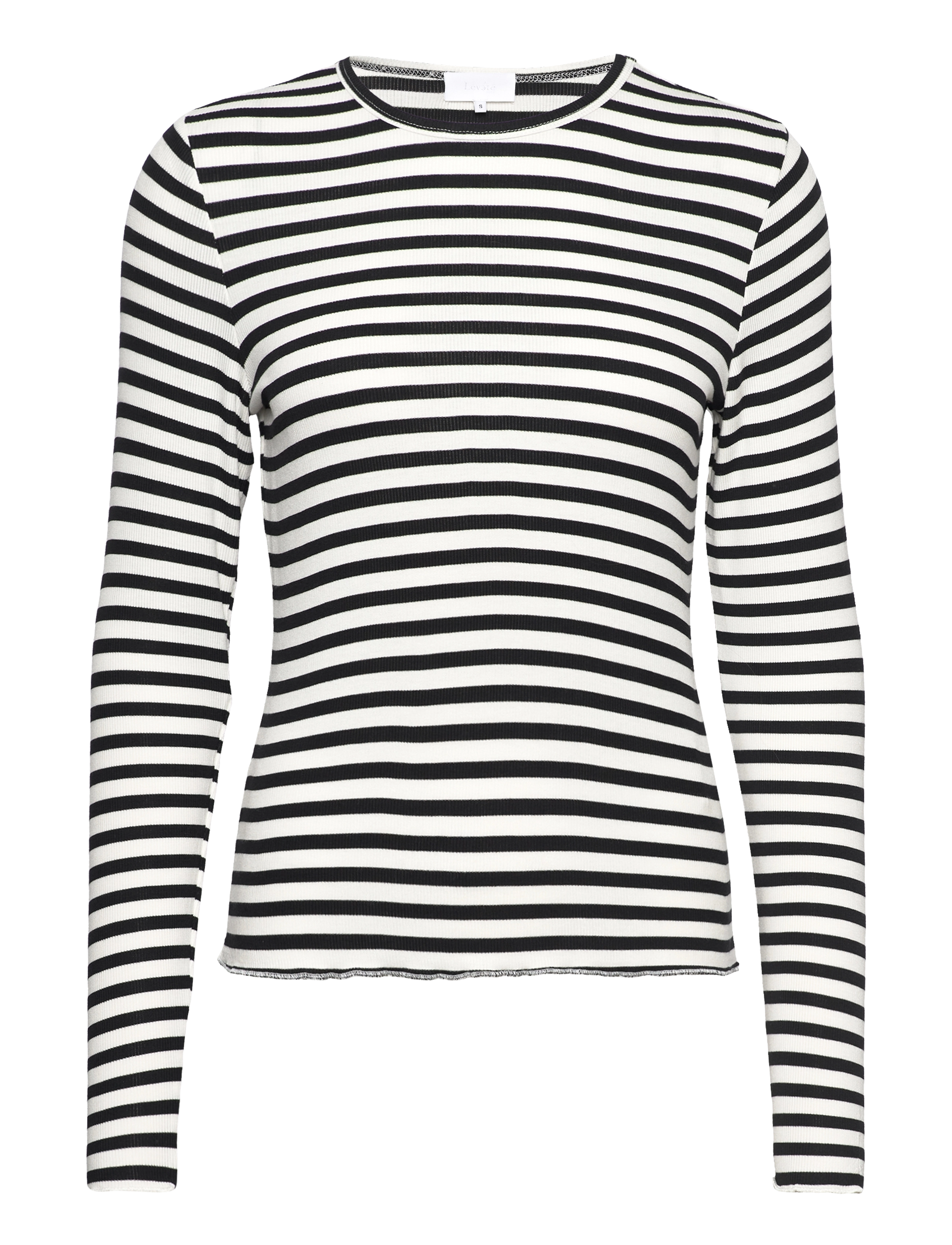 Levete Room Lr-Ika, XS, White, T-Shirts & Toppe > Langærmede, Dame