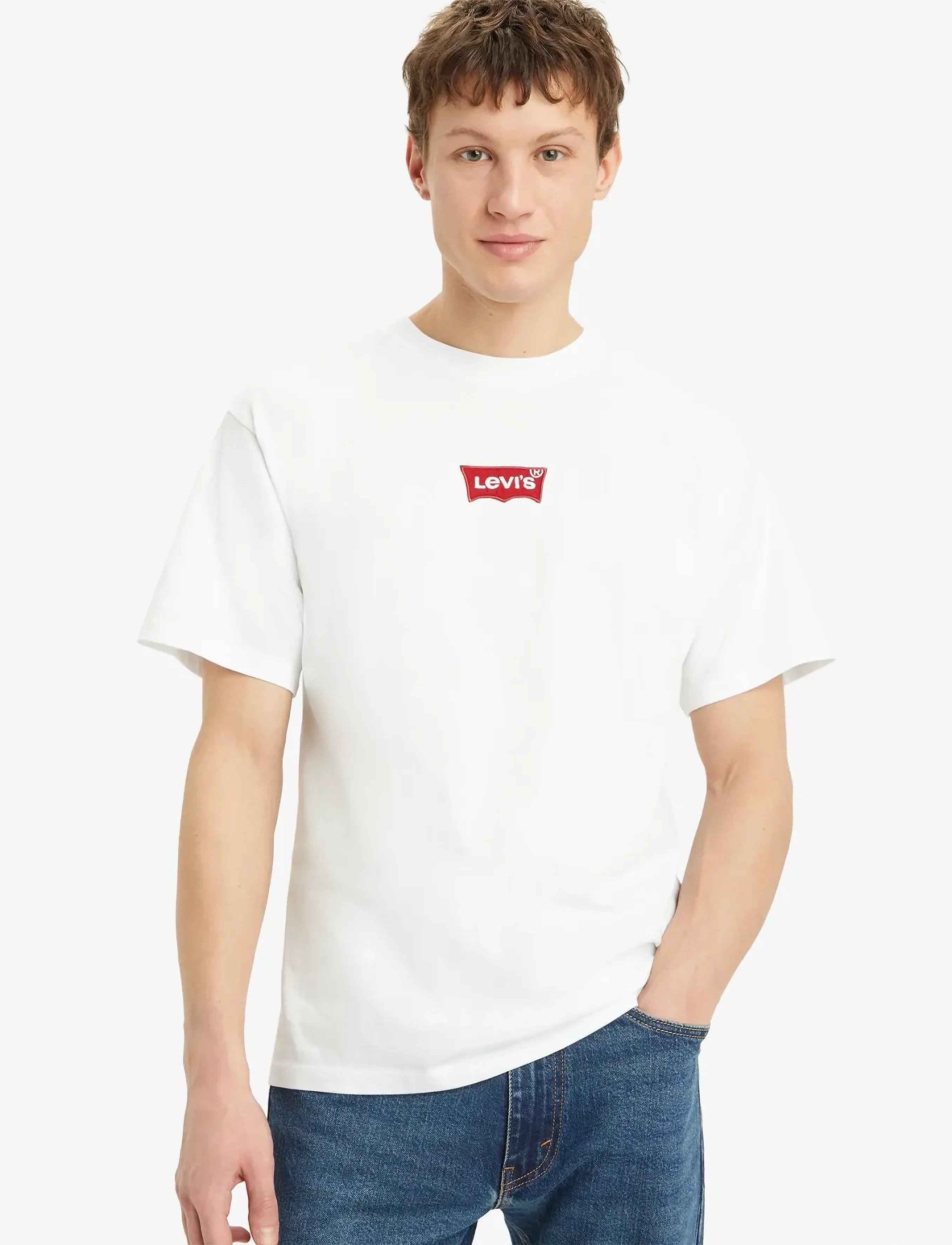 Levi's® LSE_VINTAGE FIT GR TEE LSE_BAT - Levi's® - LSE_BATWING BADGE / white