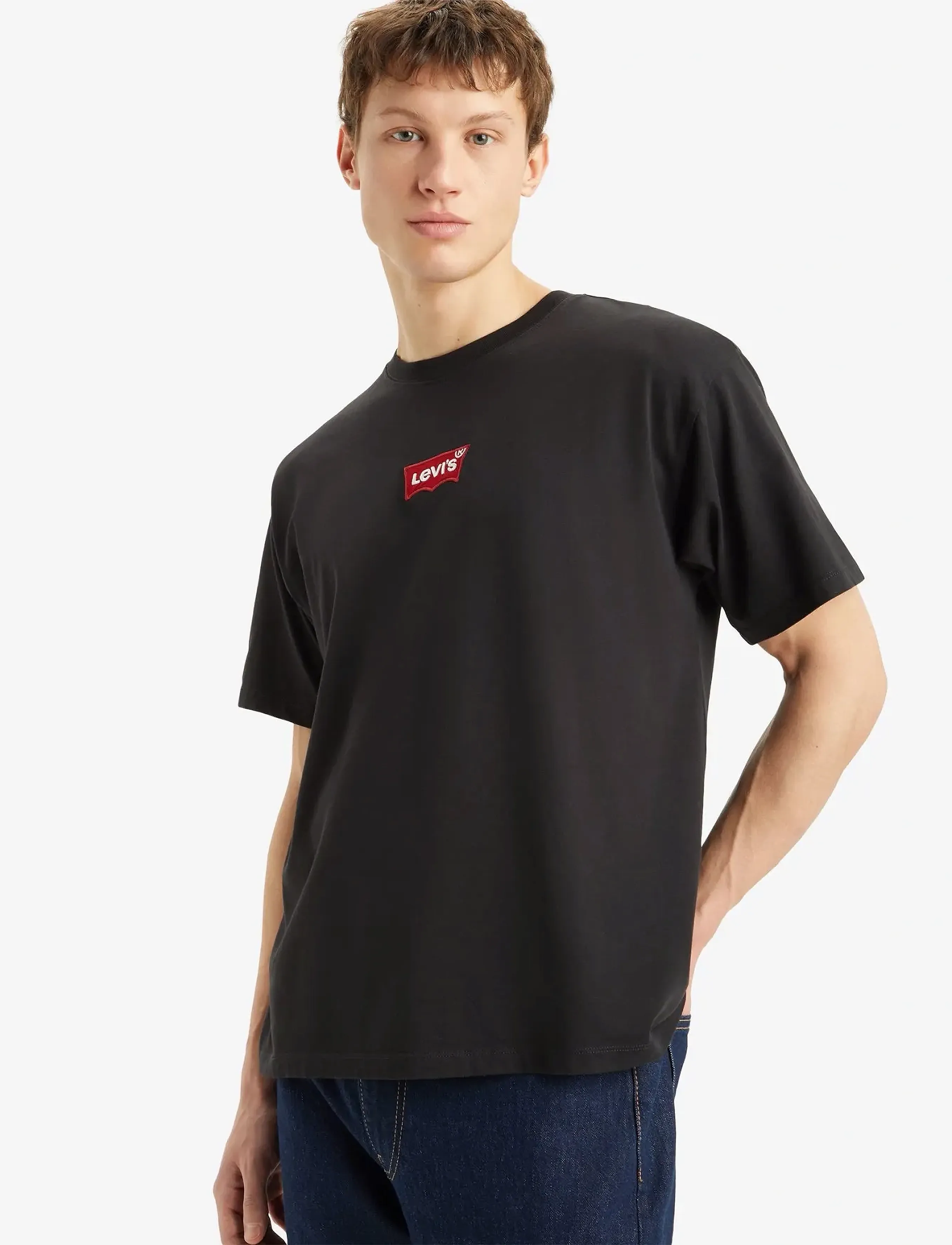 Levi's® LSE_VINTAGE FIT GR TEE LSE_BAT - Deals - LSE_BATWING BADGE / black