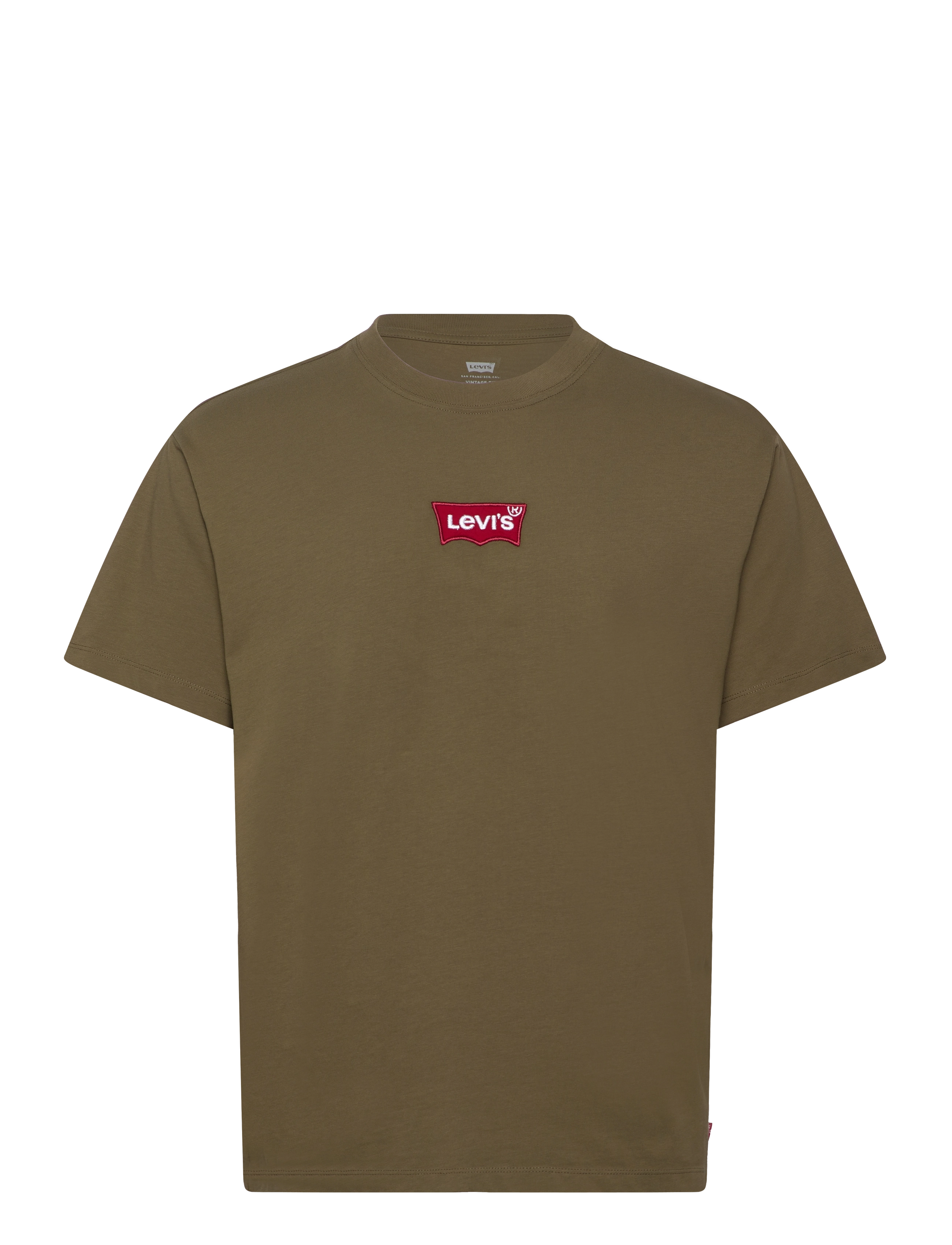 Levi's® LSE_VINTAGE FIT GR TEE LSE_BAT - T-shirts - LSE_BATWING BADGE / khaki/green