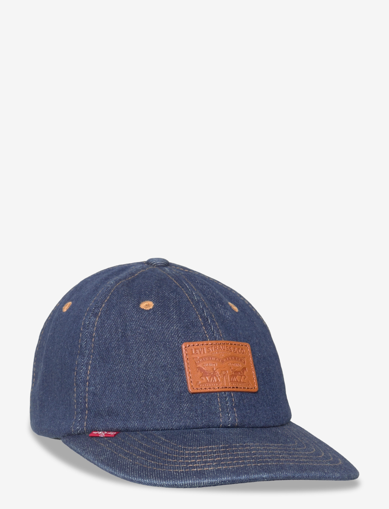 Levi's® - RELAXED DAD HERITAGE CAP INDIG - kappen - dark indigo - flat finish - 0