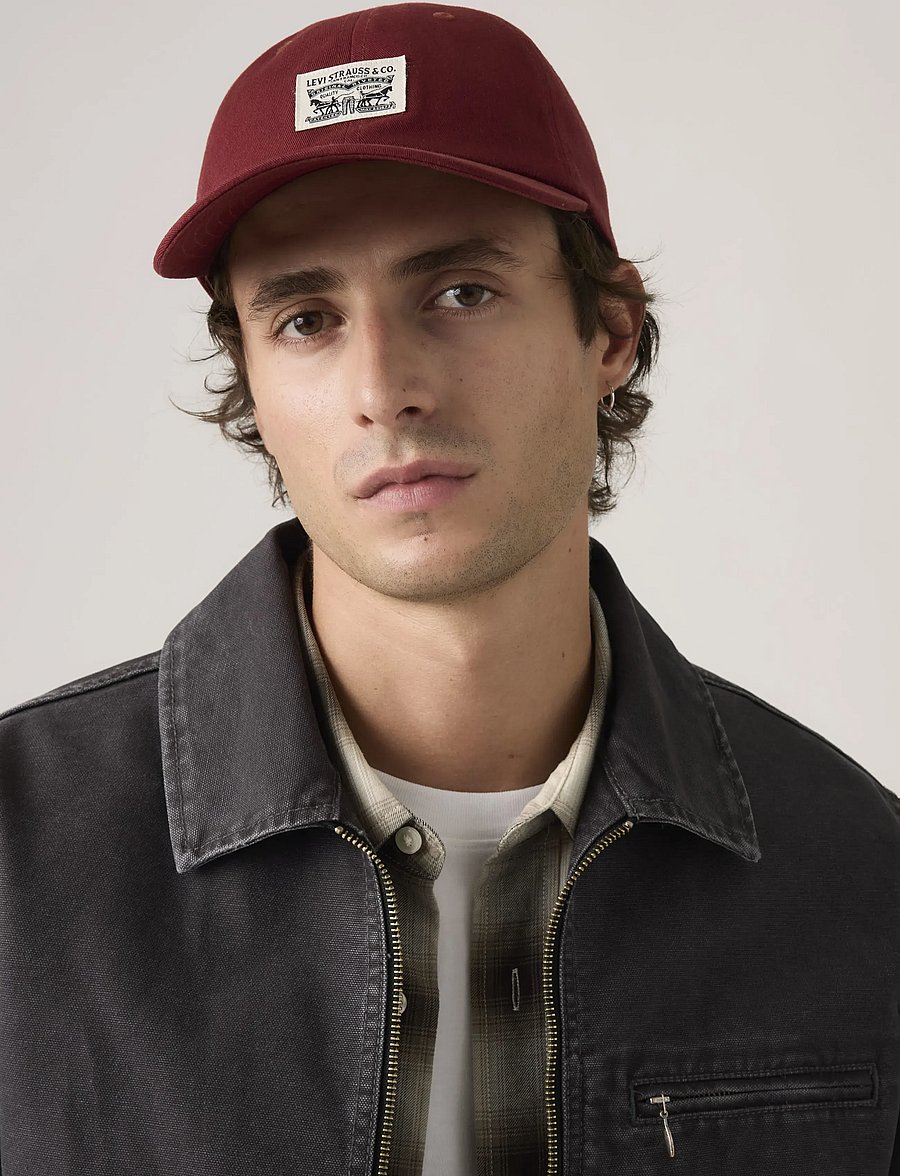 Levi's® - RELAXED DAD HERITAGE CAP OXBLO - nokamütsid - reds - 0