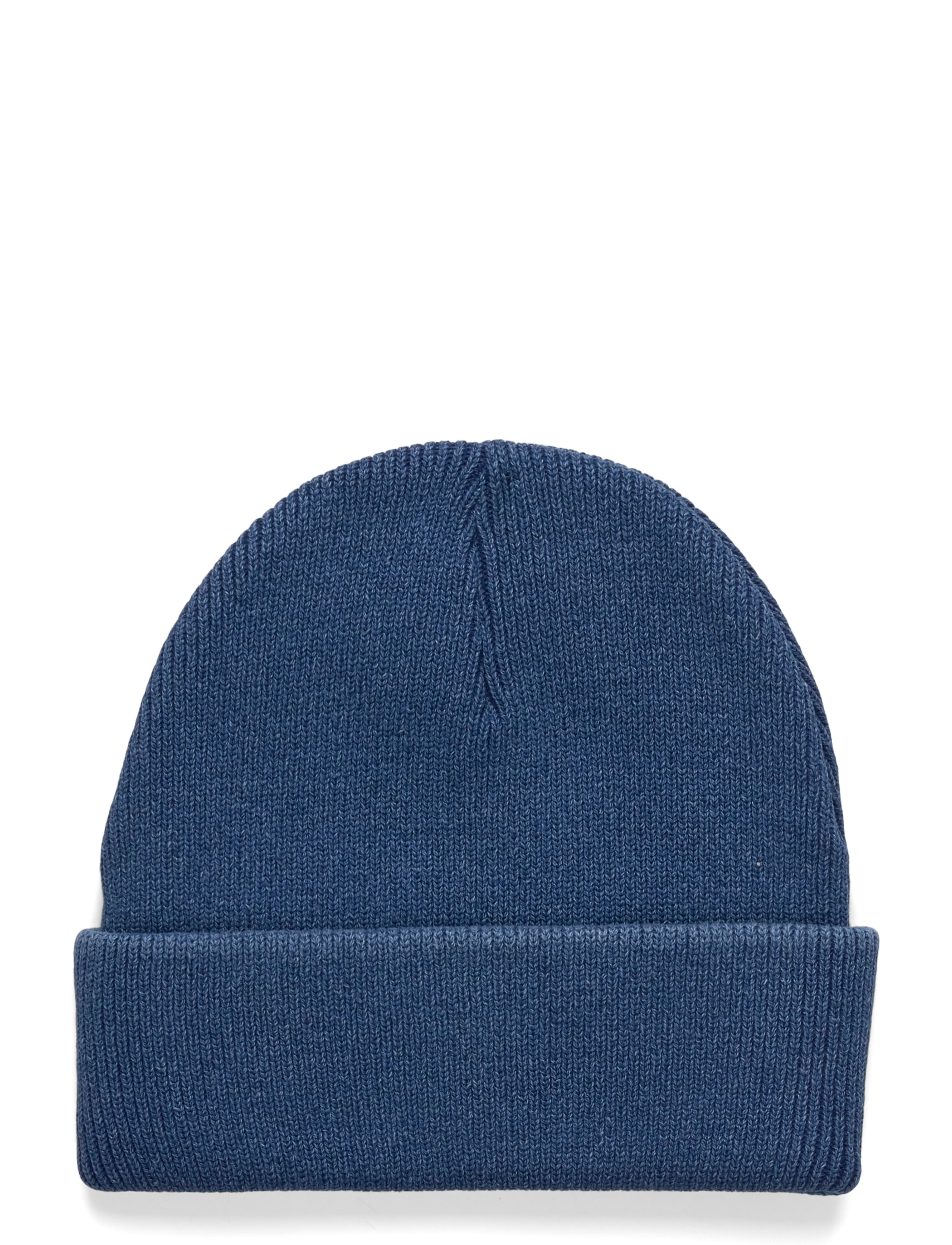 Levi's® - BACKPATCH BEANIE DUSKY INDIGO - accessories - med indigo - worn in - 2