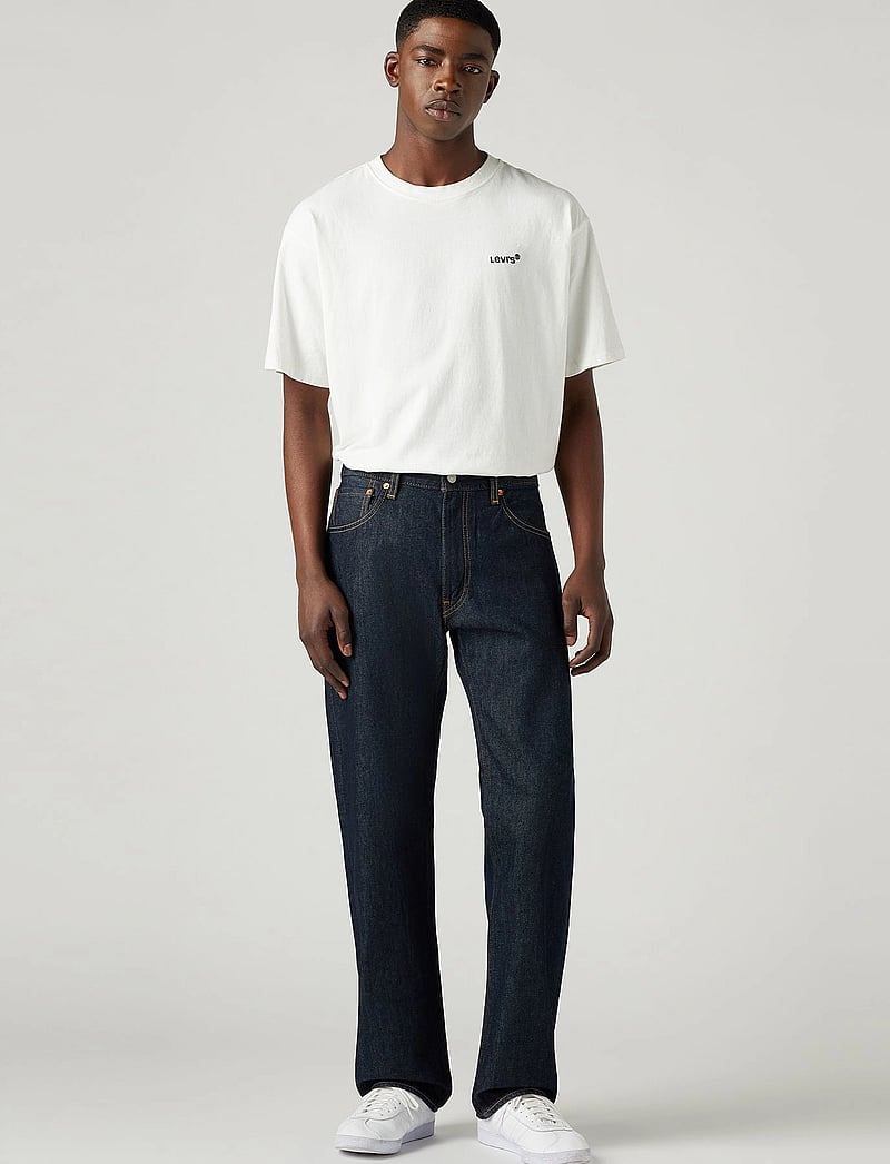 Levi's® - 555 RELAXED STRAIGHT WELCOME T - regular jeans - dark indigo - flat finish - 3