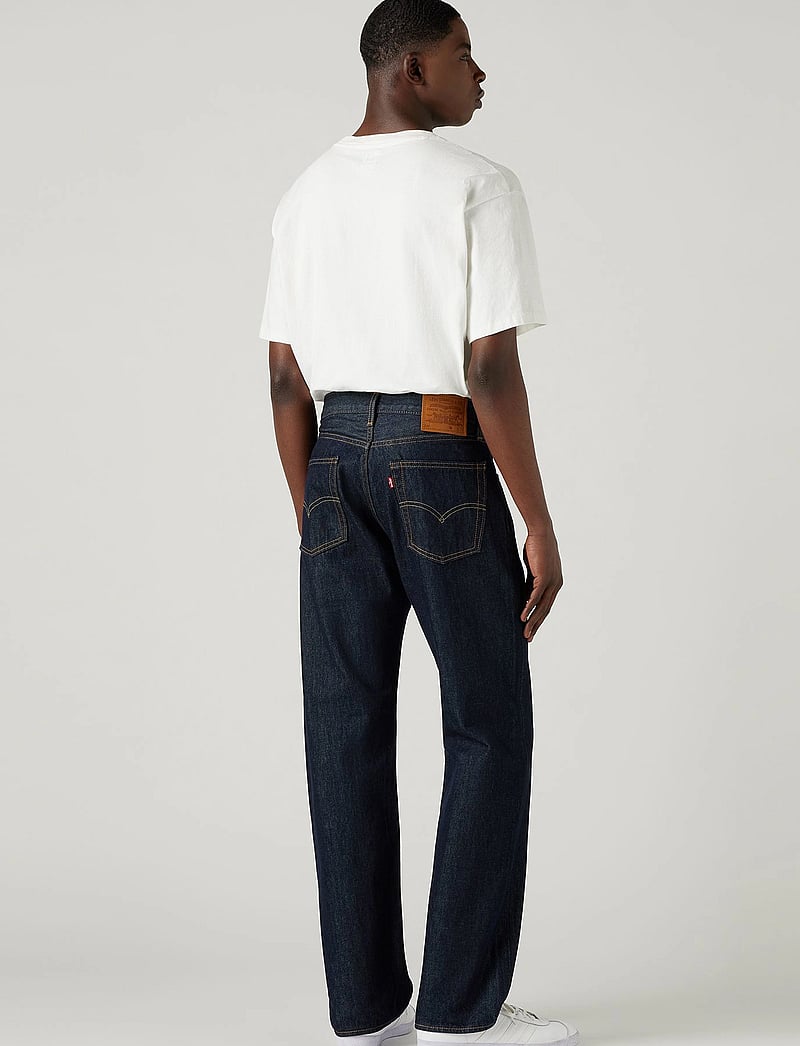 Levi's® - 555 RELAXED STRAIGHT WELCOME T - regular jeans - dark indigo - flat finish - 4