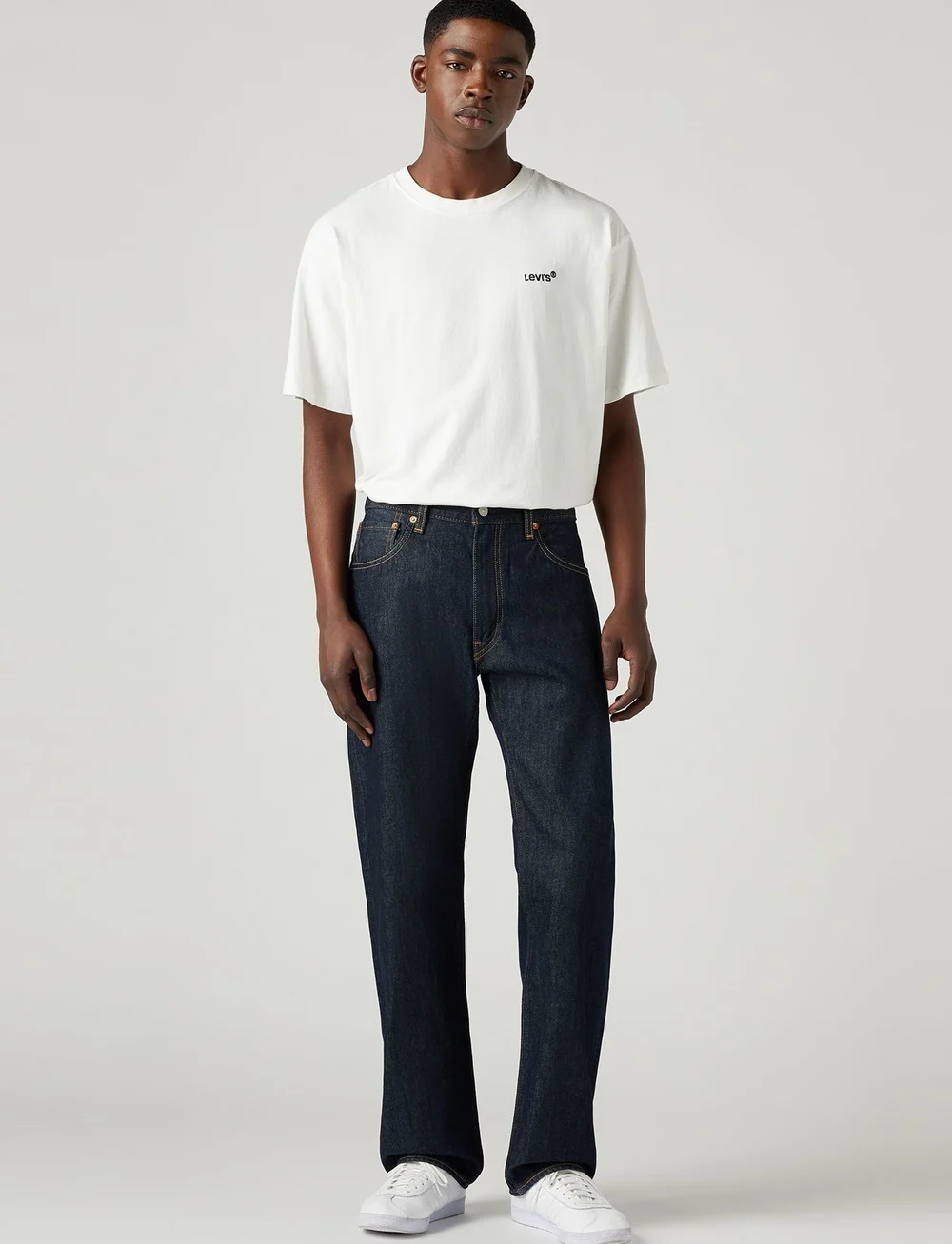 Levi's® - 555™ RELAXED STRAIGHT DARK INDIGO - FLAT FINISH - regular jeans - welcome to the ga - 3