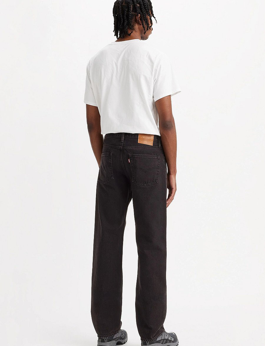 Levi's® - 555 RELAXED STRAIGHT WELCOME T - weite jeans - blacks - 4