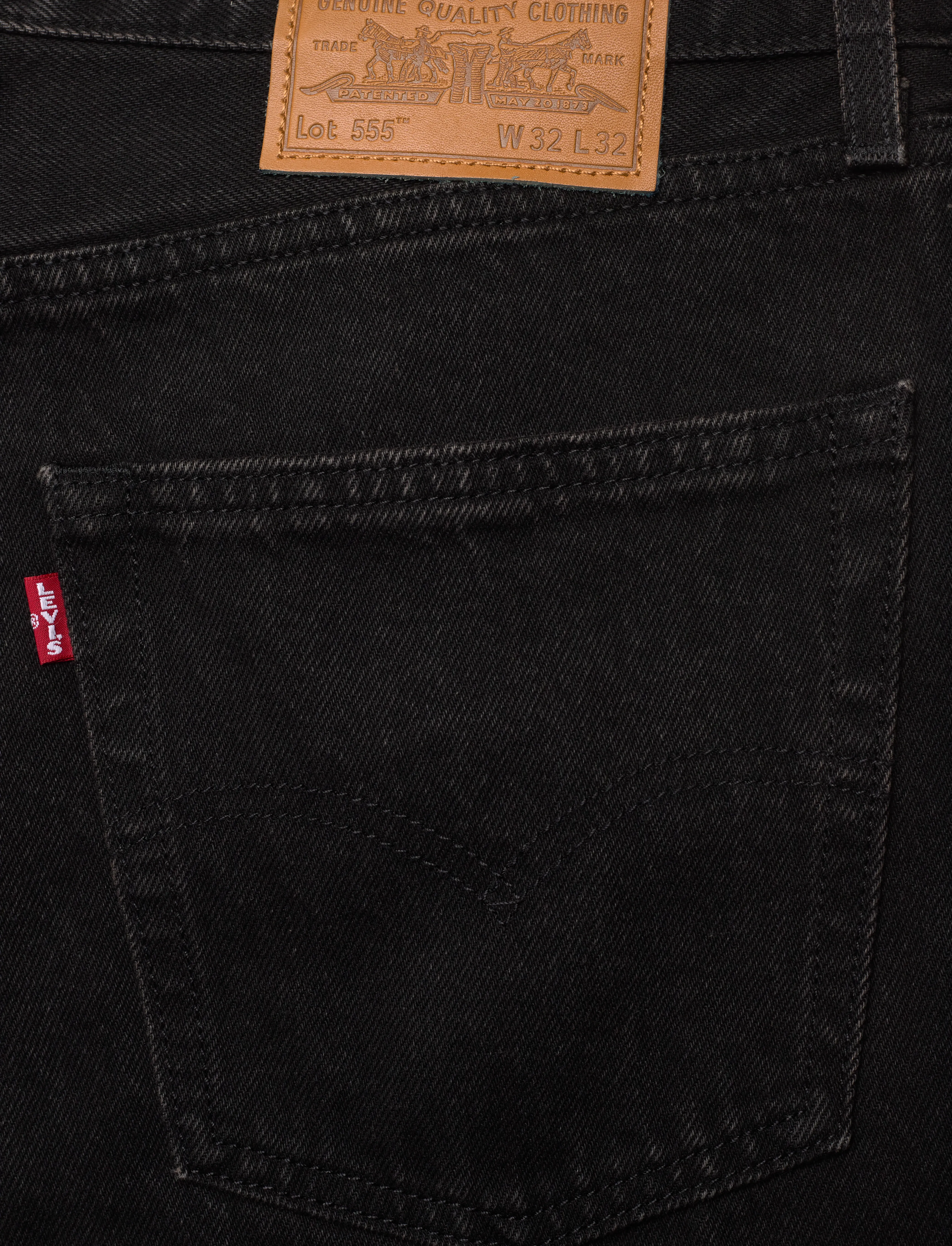 Levi's® - 555™ RELAXED STRAIGHT BLACKS - püksid & teksad - welcome to the ro - 5