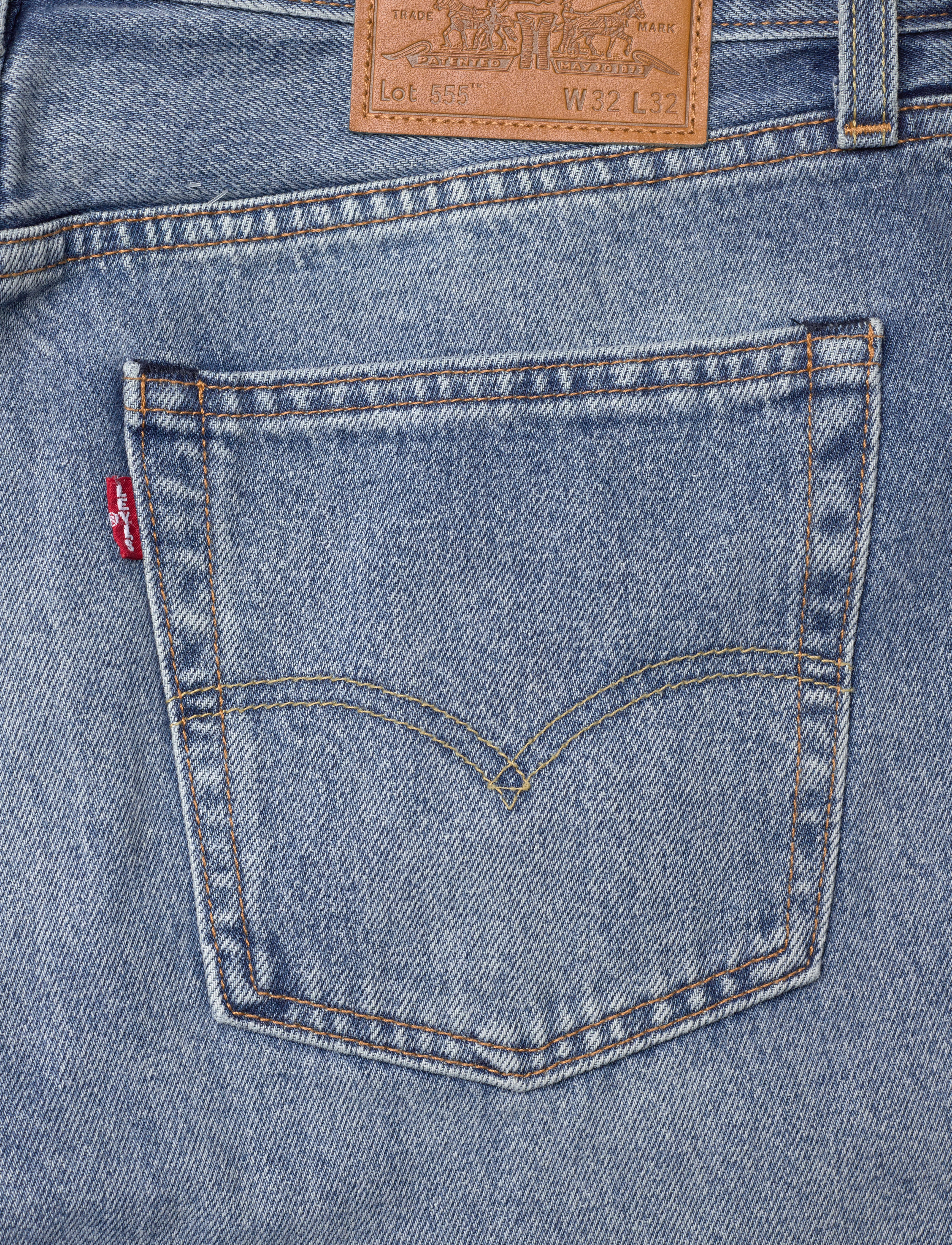 Levi's® - 555 RELAXED STRAIGHT INDIGO CH - indigo champion - 5