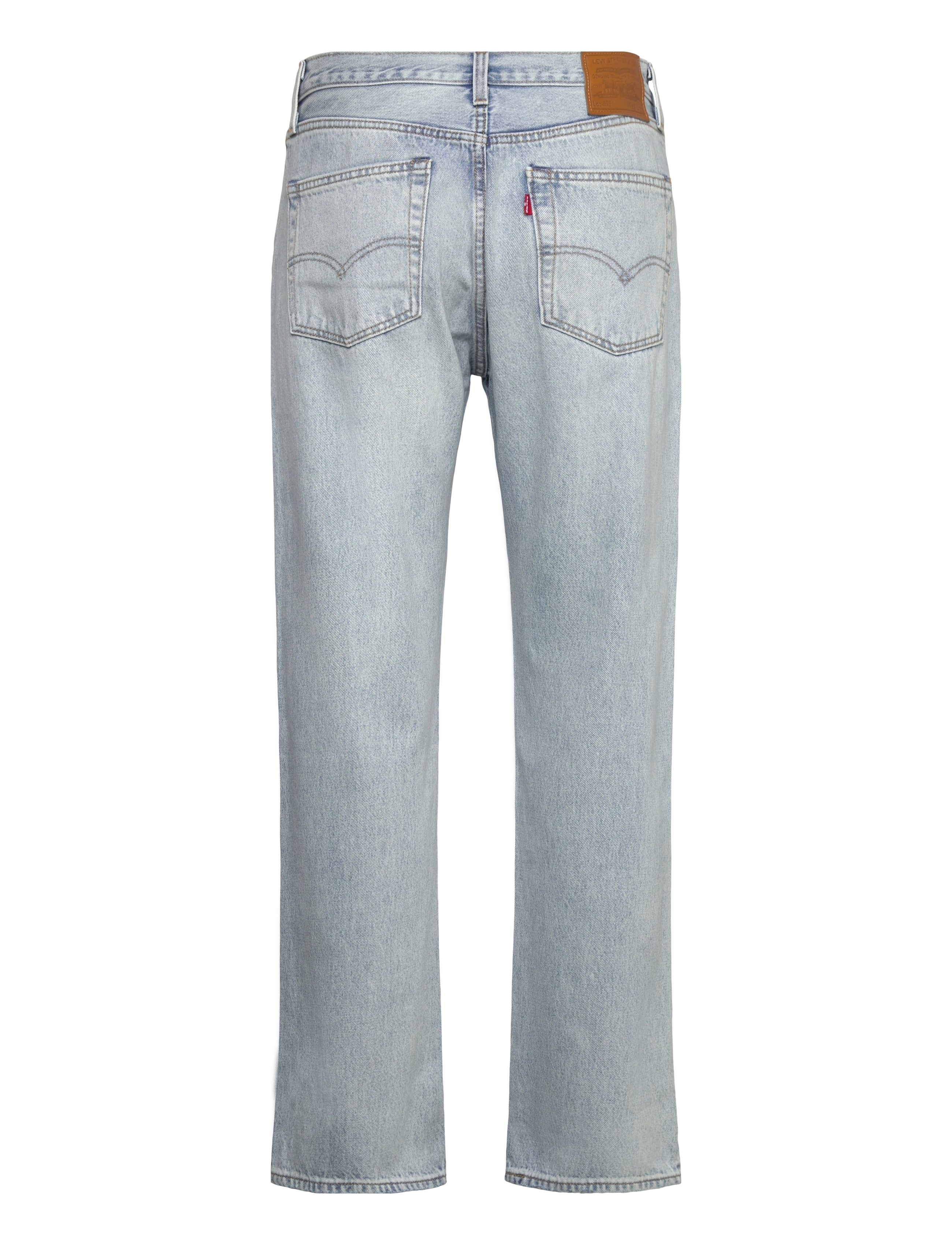 Levi's® - 555 RELAXED STRAIGHT BABY BLUE - light indigo - worn in - 2