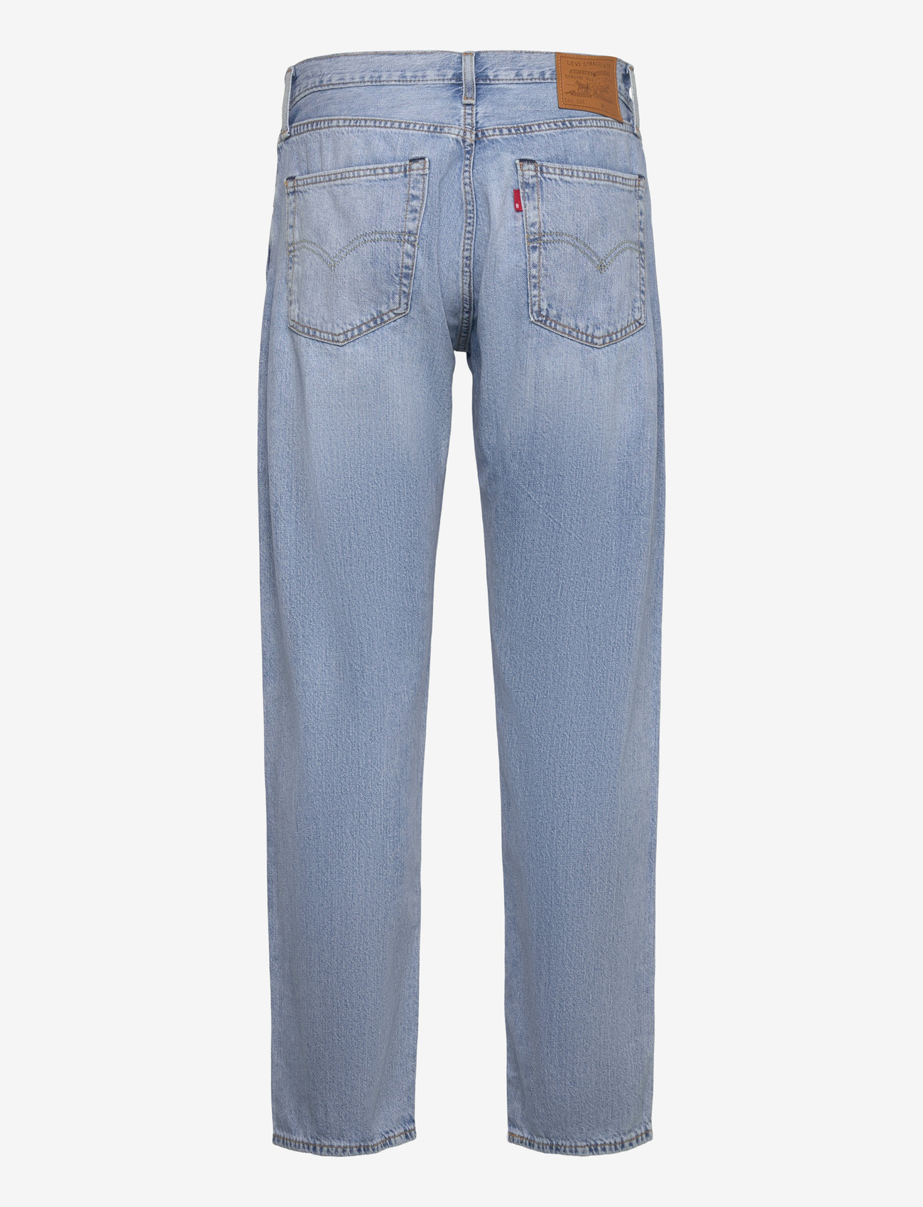Levi's® - 555 RELAXED STRAIGHT CALL ME A - tavalised teksad - light indigo - worn in - 2
