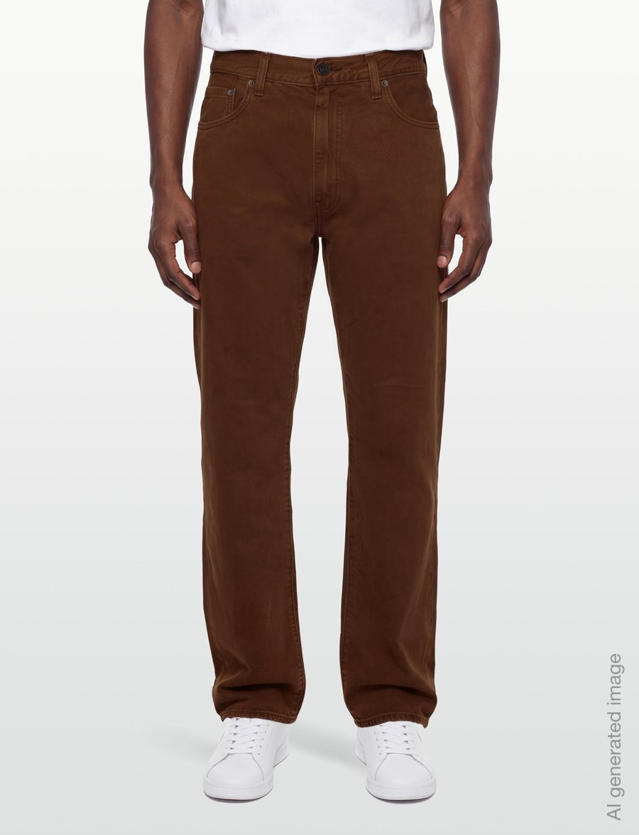 Levi's® - 555 RELAXED STRAIGHT RAIN DRUM - loose jeans - browns - 3