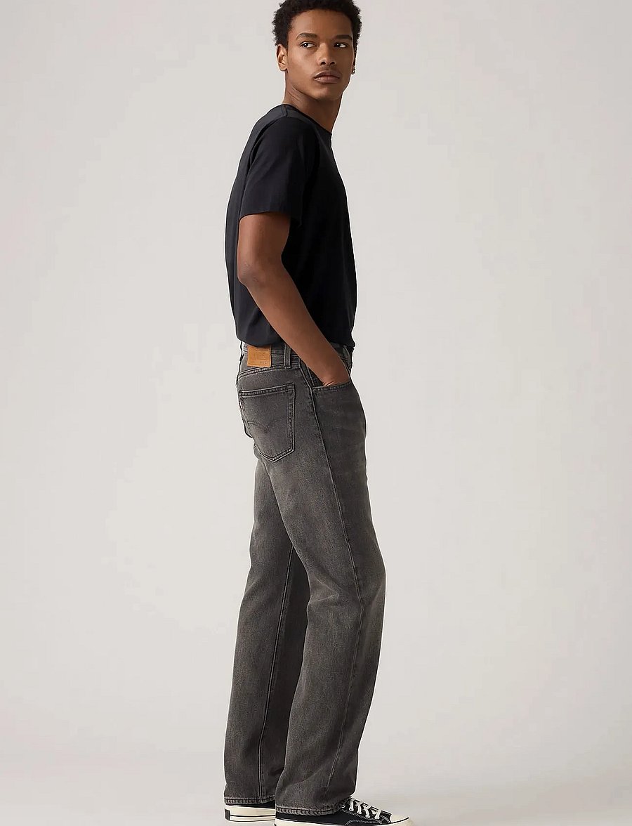 Levi's® - 555 RELAXED STRAIGHT BACK ON T - weite jeans - blacksz - 3