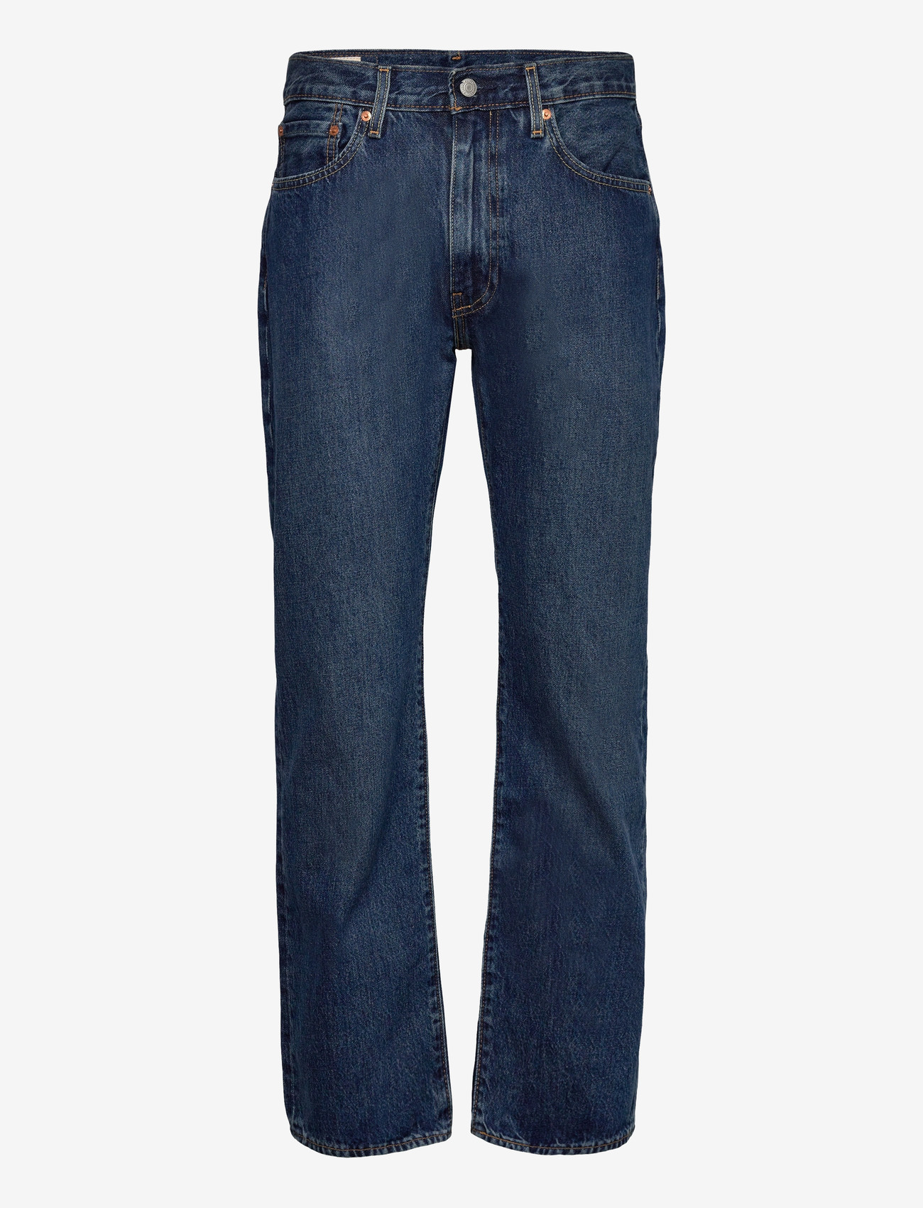 Levi's® - 555 RELAXED STRAIGHT CHECK THE - regular jeans - dark indigo - worn in - 0