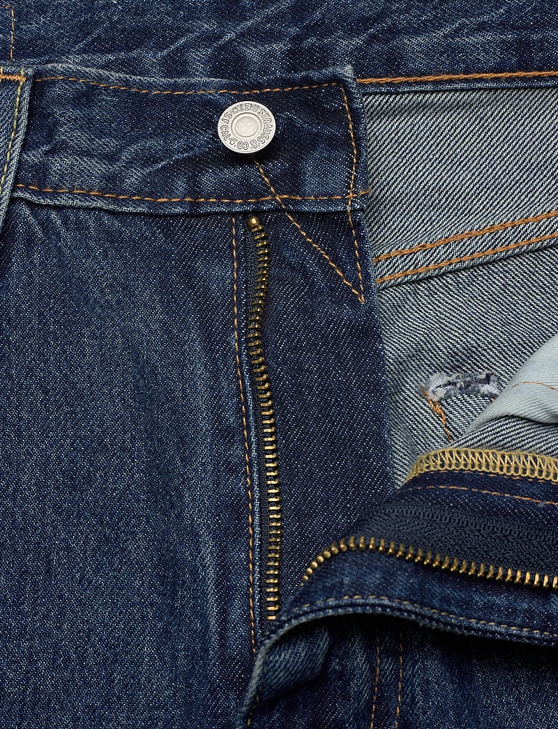 Levi's® - 555 RELAXED STRAIGHT CHECK THE - regular jeans - dark indigo - worn in - 3