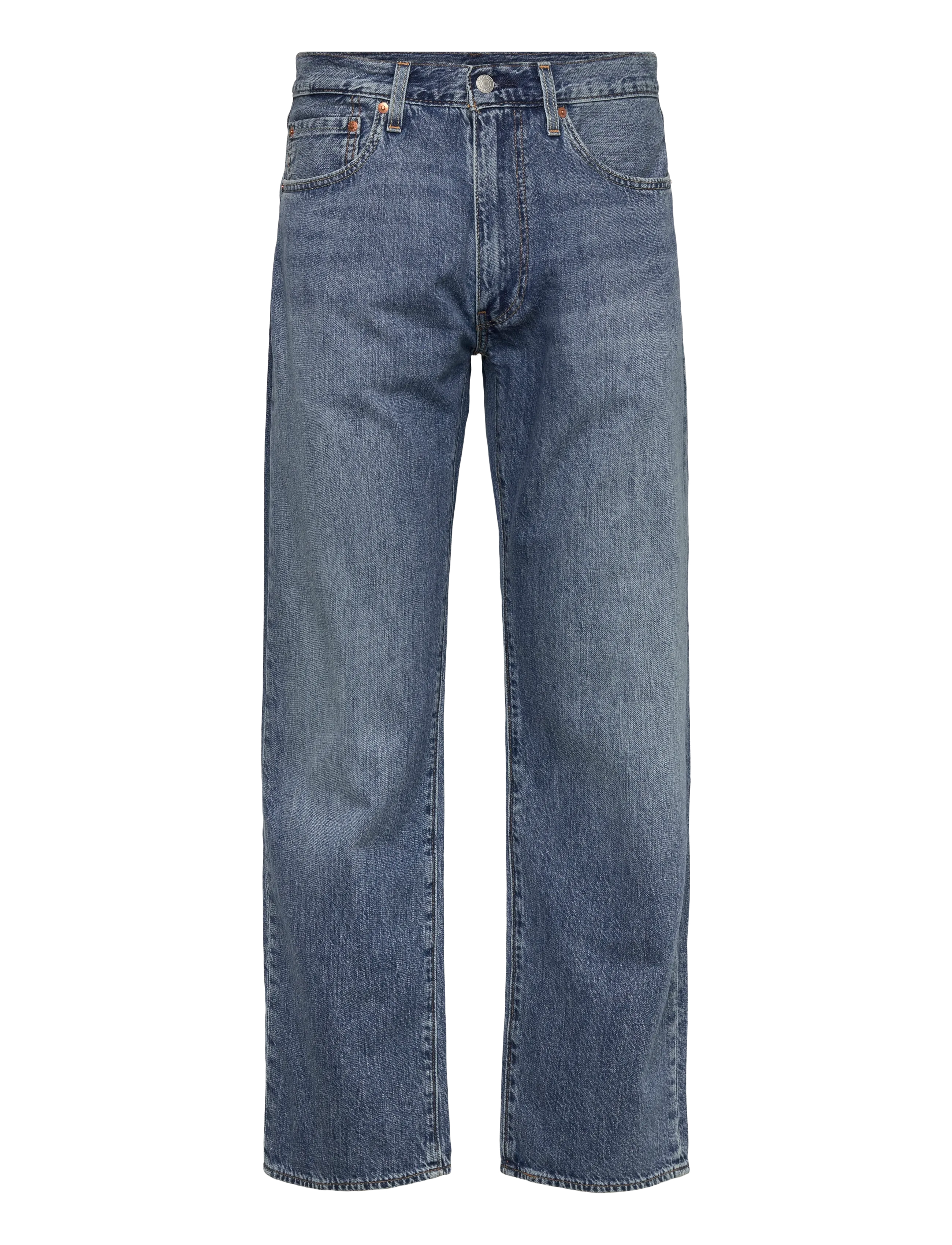 Levi's® 555 RELAXED STRAIGHT TIMELESS - Jeans - MED INDIGO - WORN IN / blue