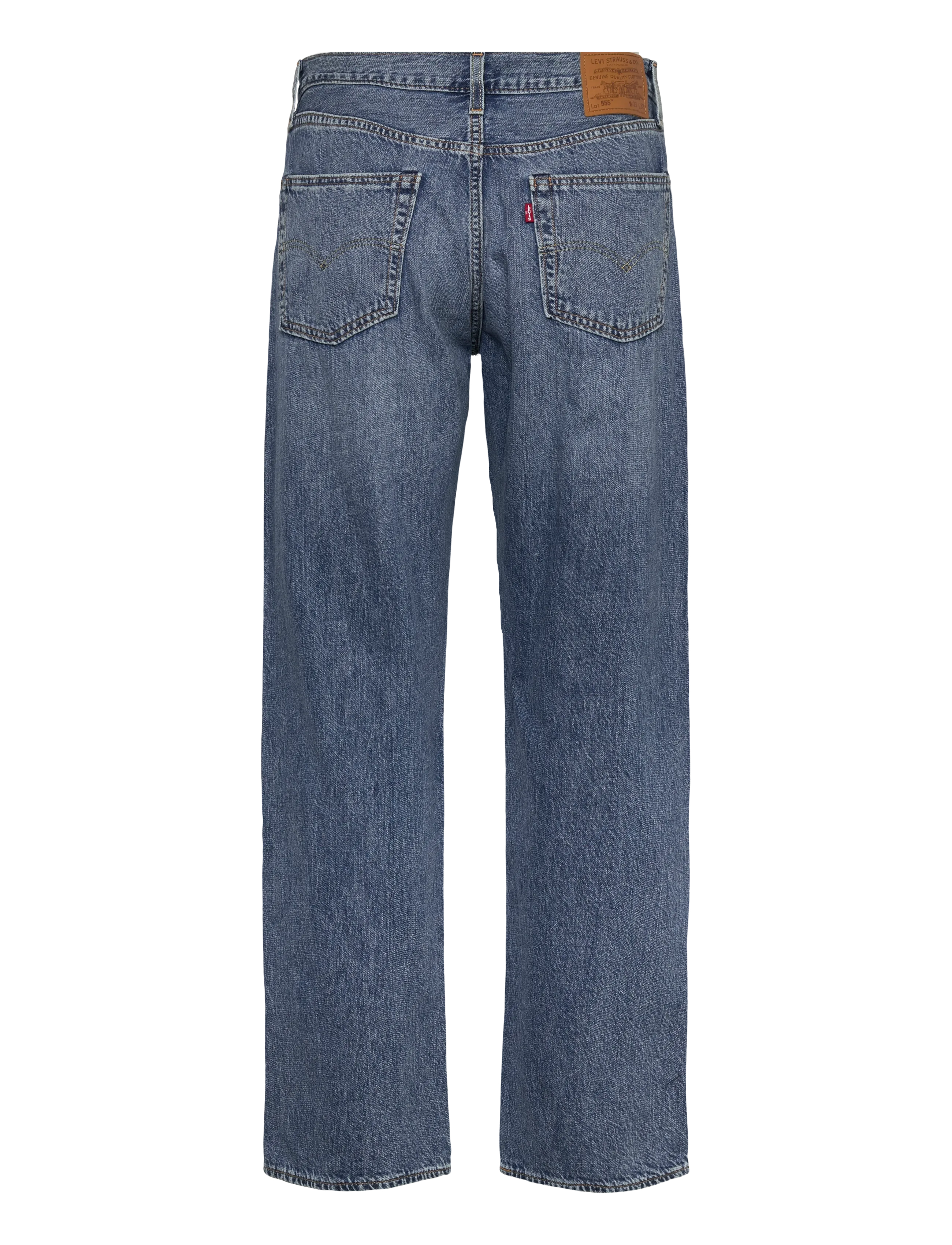Levi's® - 555 RELAXED STRAIGHT TIMELESS - byxor & jeans - med indigo - worn in - 2