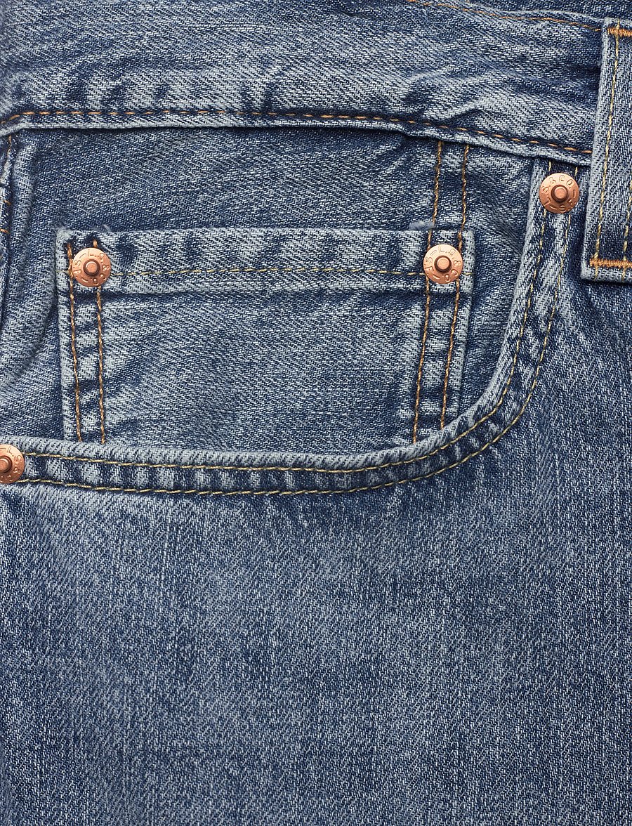 Levi's® - 555 RELAXED STRAIGHT TIMELESS - regular jeans - med indigo - worn in - 5