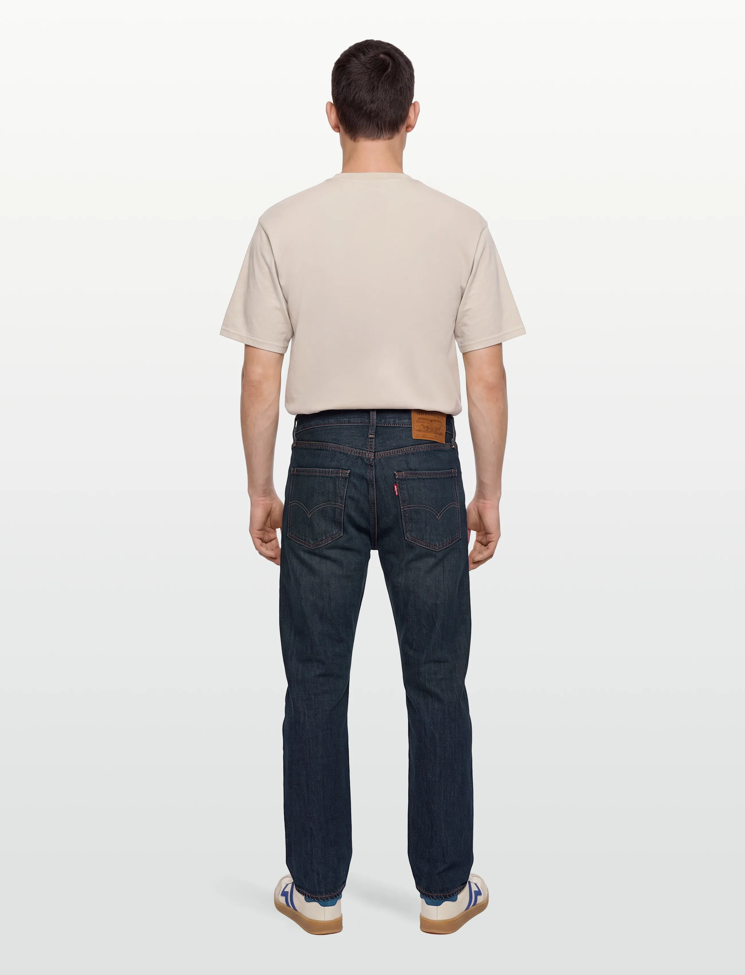 Levi's® - 555 RELAXED STRAIGHT ADVICE TO - alt laienevad teksad - dark indigo - worn in - 4