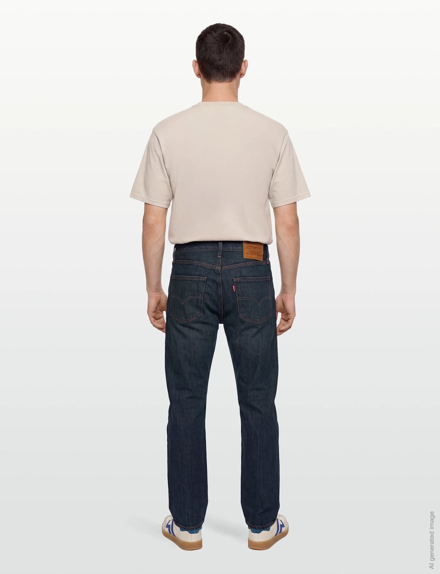 Levi's® - 555 RELAXED STRAIGHT ADVICE TO - alt laienevad teksad - dark indigo - worn in - 4