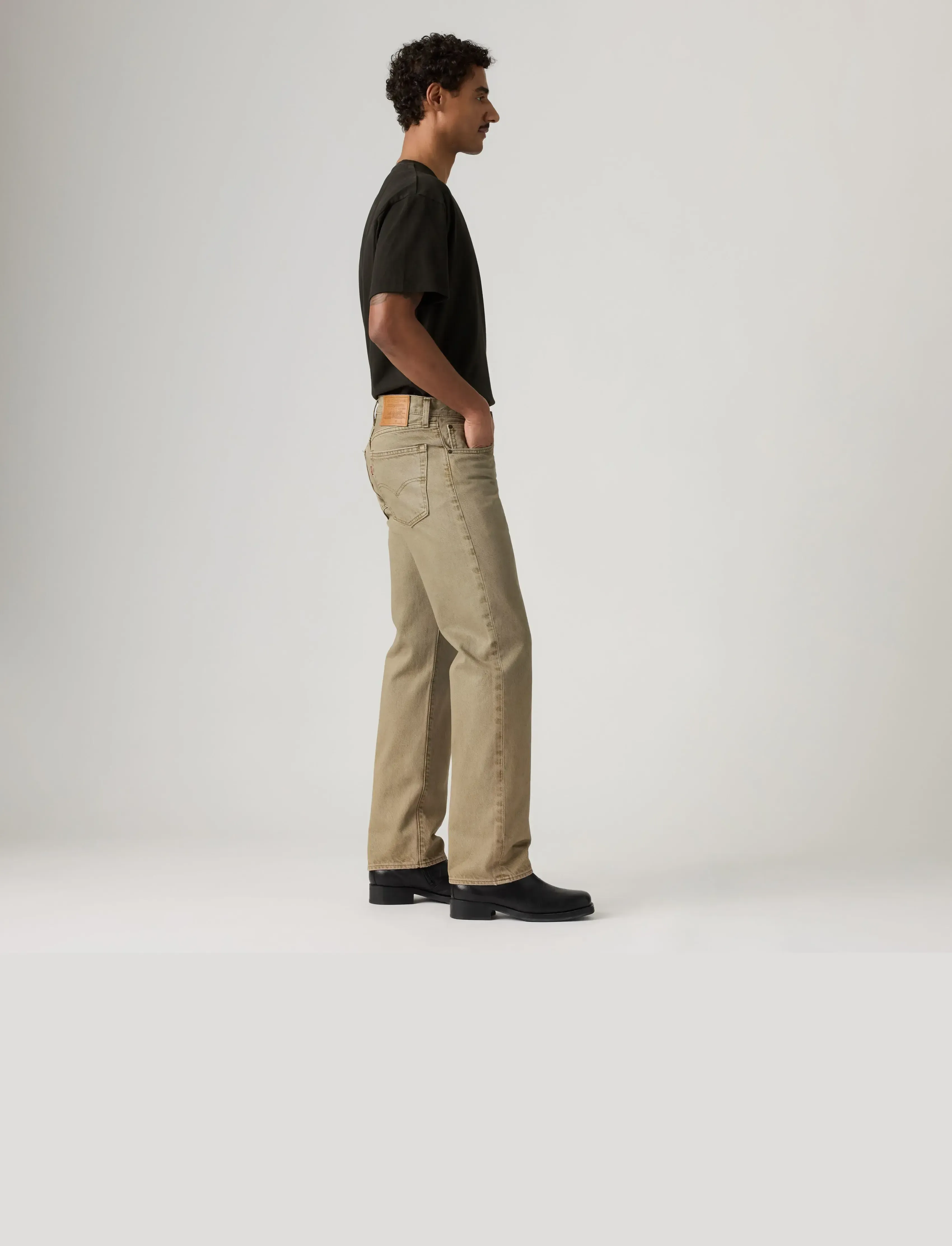 Levi's® 555 RELAXED STRAIGHT SALTY CAP - Streetstyle - GREENS / khaki/green