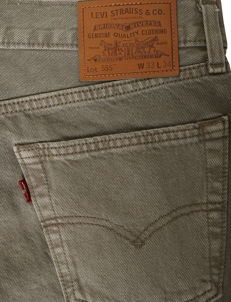 Levi's® - 555 RELAXED STRAIGHT SALTY CAP - regular jeans - greens - 4