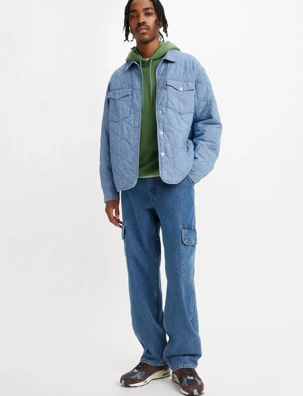 Levi's® - 568 LOOSE STRT CARGO GET INVOL - cargo-housut - blues - 0