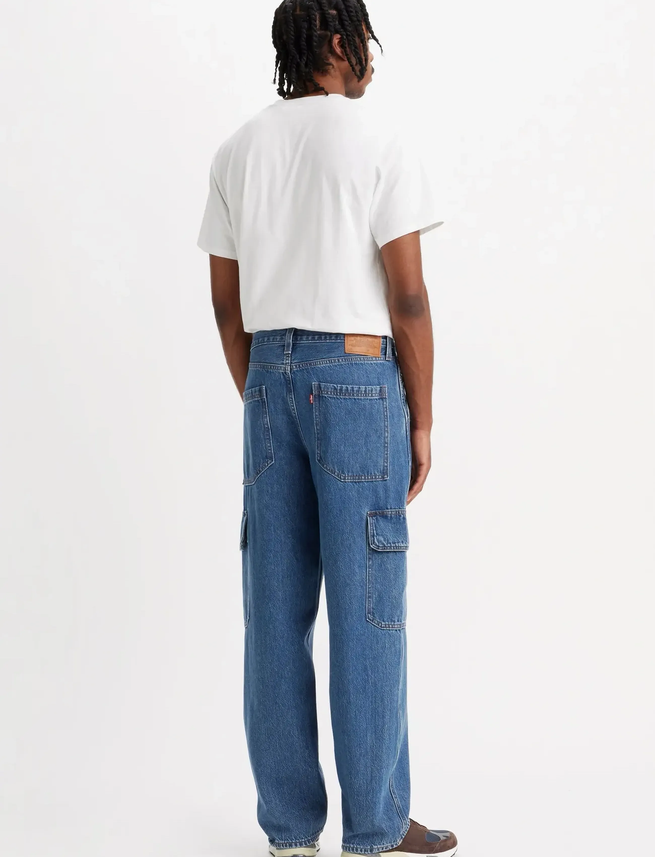 Levi's® - 568 LOOSE STRT CARGO GET INVOL - cargohose - blues - 4