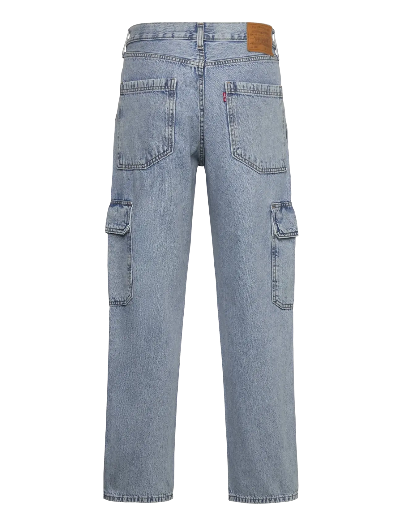 Levi's® - 568 LOOSE STRT CARGO MY POCKET - cargo püksid - light indigo - worn in - 2