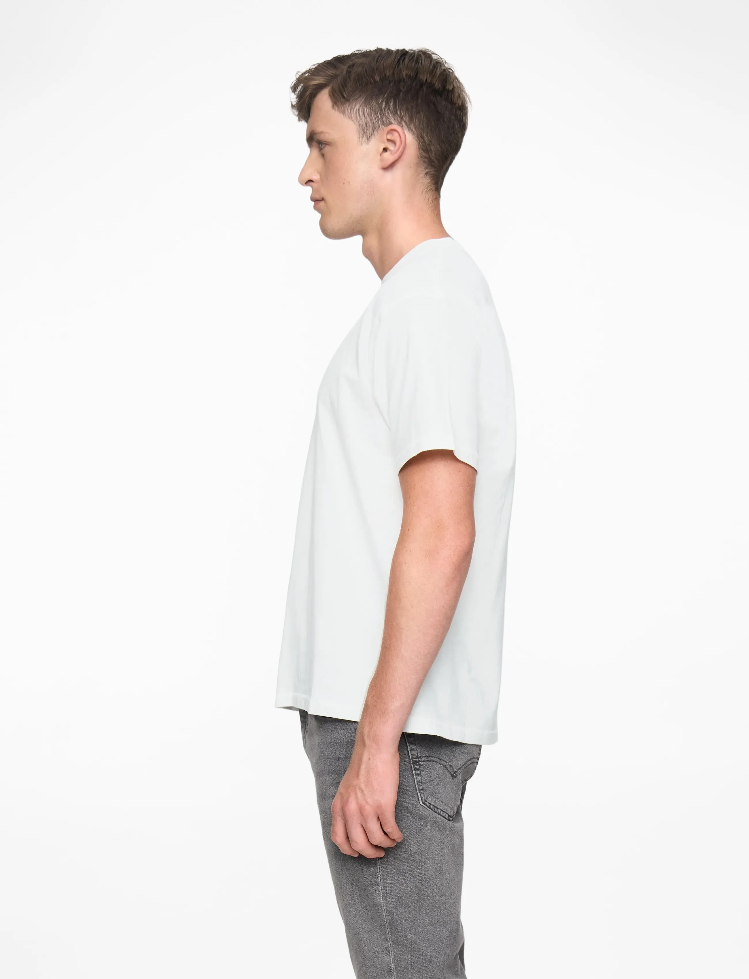 Levi's® - VINTAGE BW GRAPHIC TEE VINTAGE - stutterma bolir - whites - 3