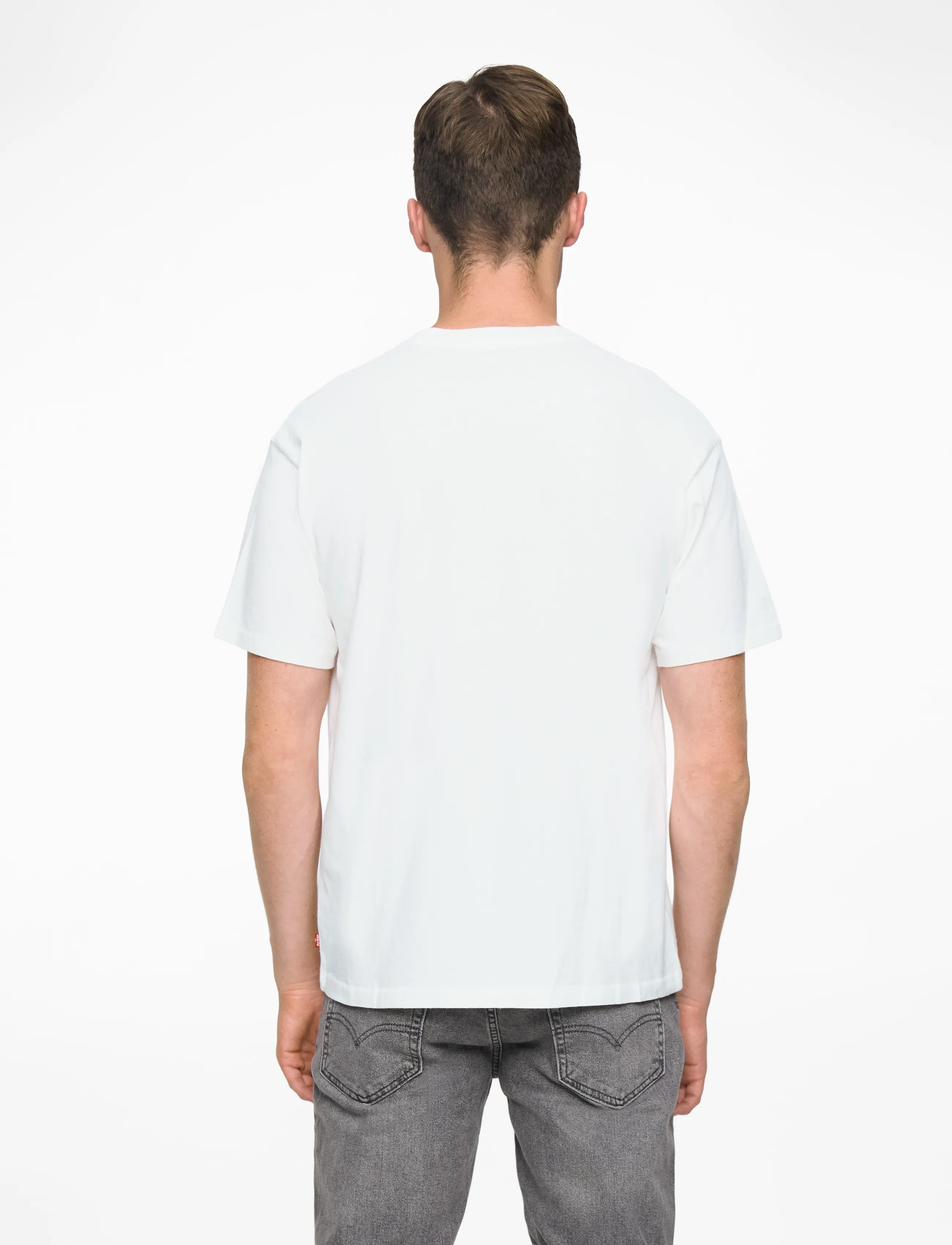 Levi's® - VINTAGE BW GRAPHIC TEE VINTAGE - stutterma bolir - whites - 4